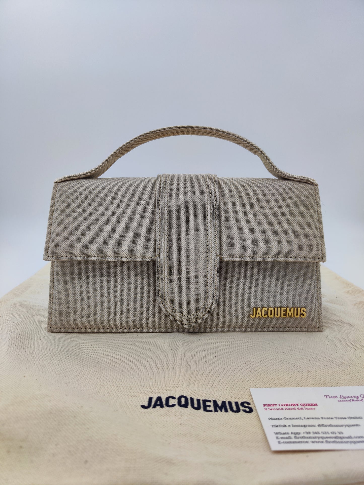 Jacquemus le grand bambino sabbia