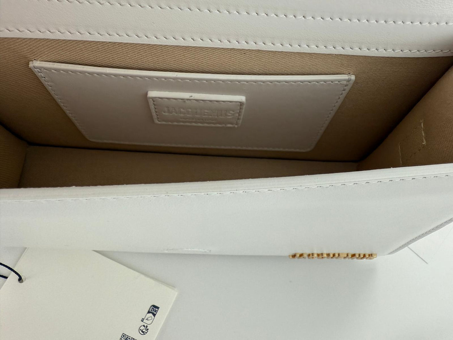 Jacquemus le grand bambino bianca