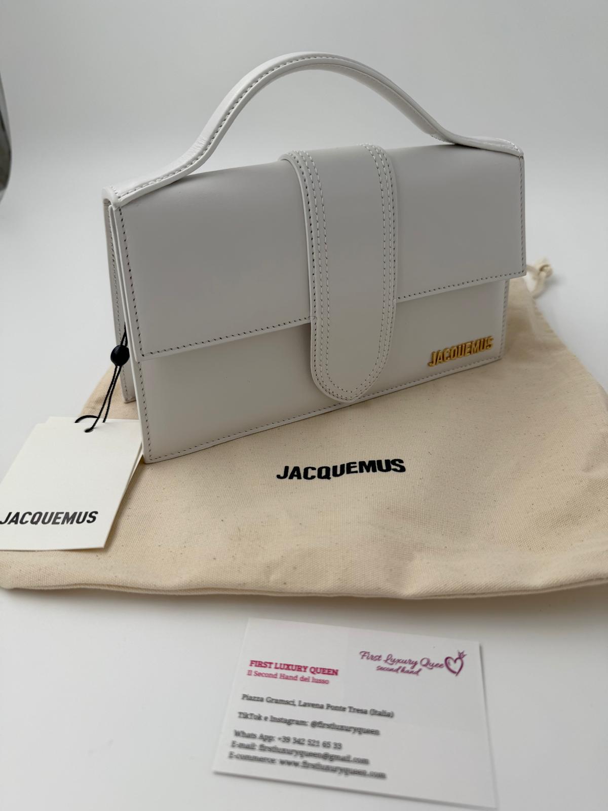 Jacquemus le grand bambino bianca