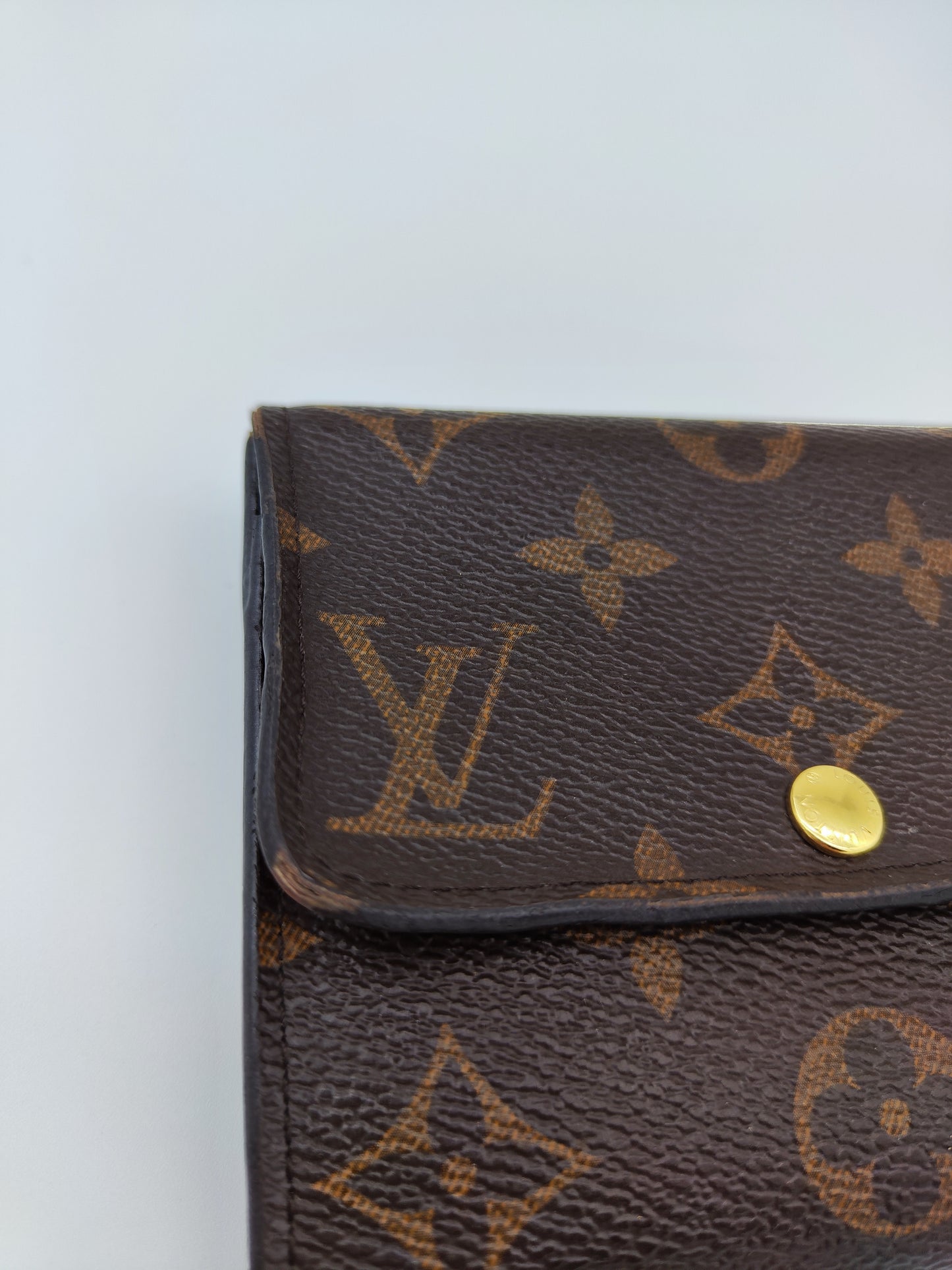 Portafoglio compatto monogram