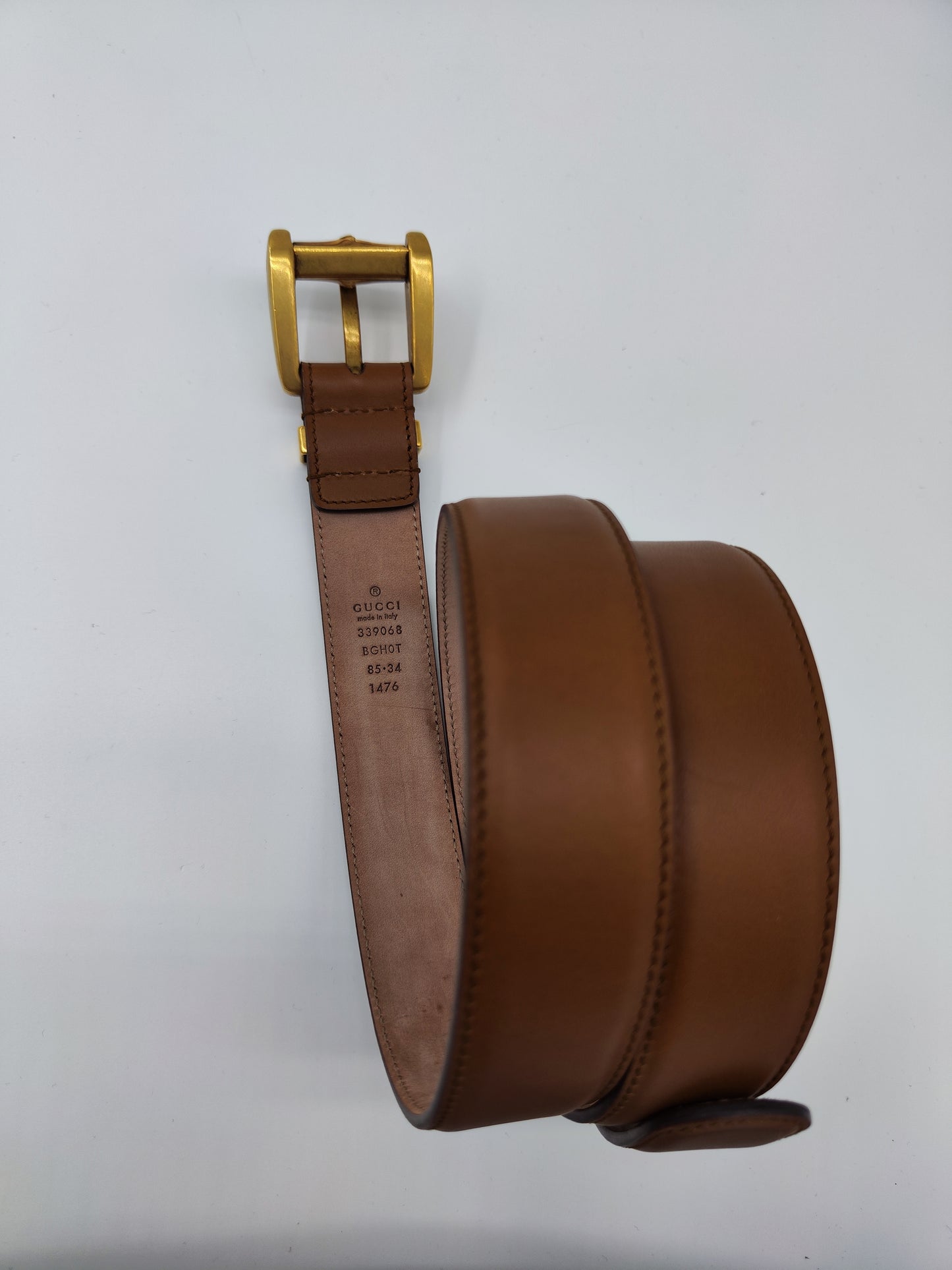 Cintura GG fibbia bambù