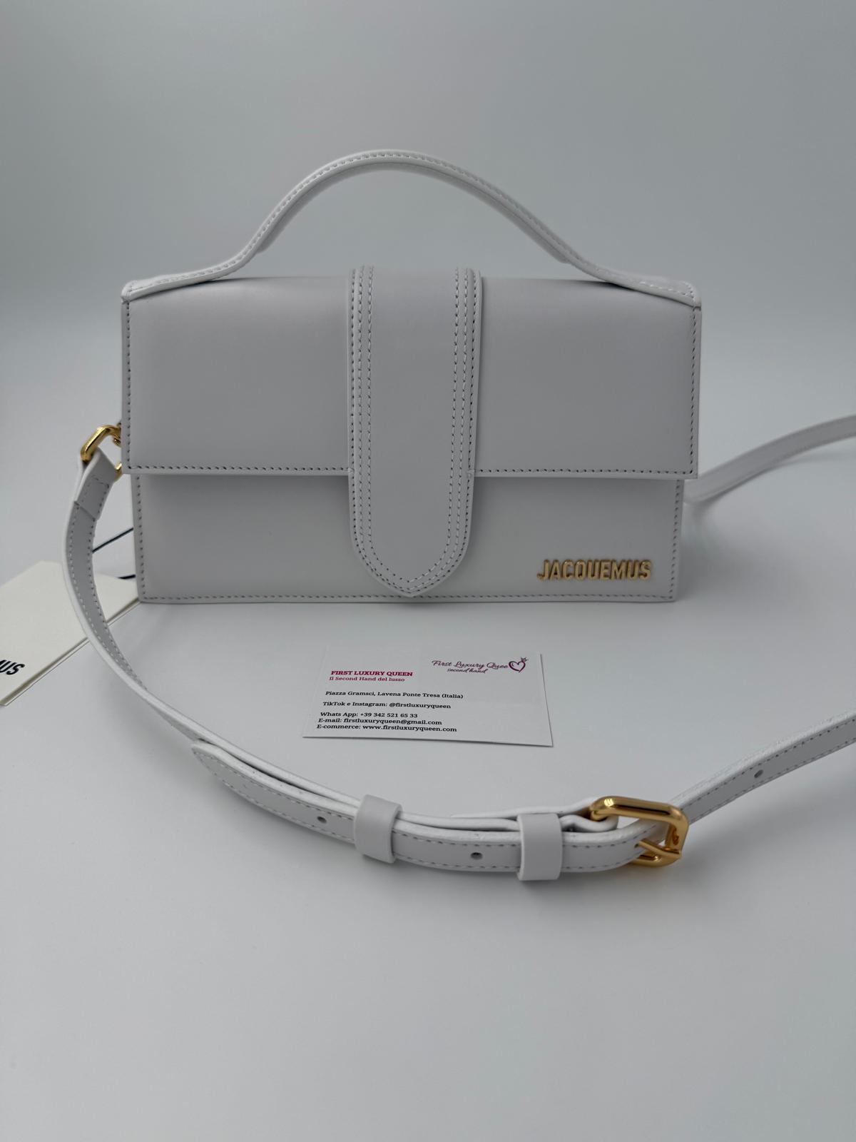 Jacquemus le grand bambino bianca