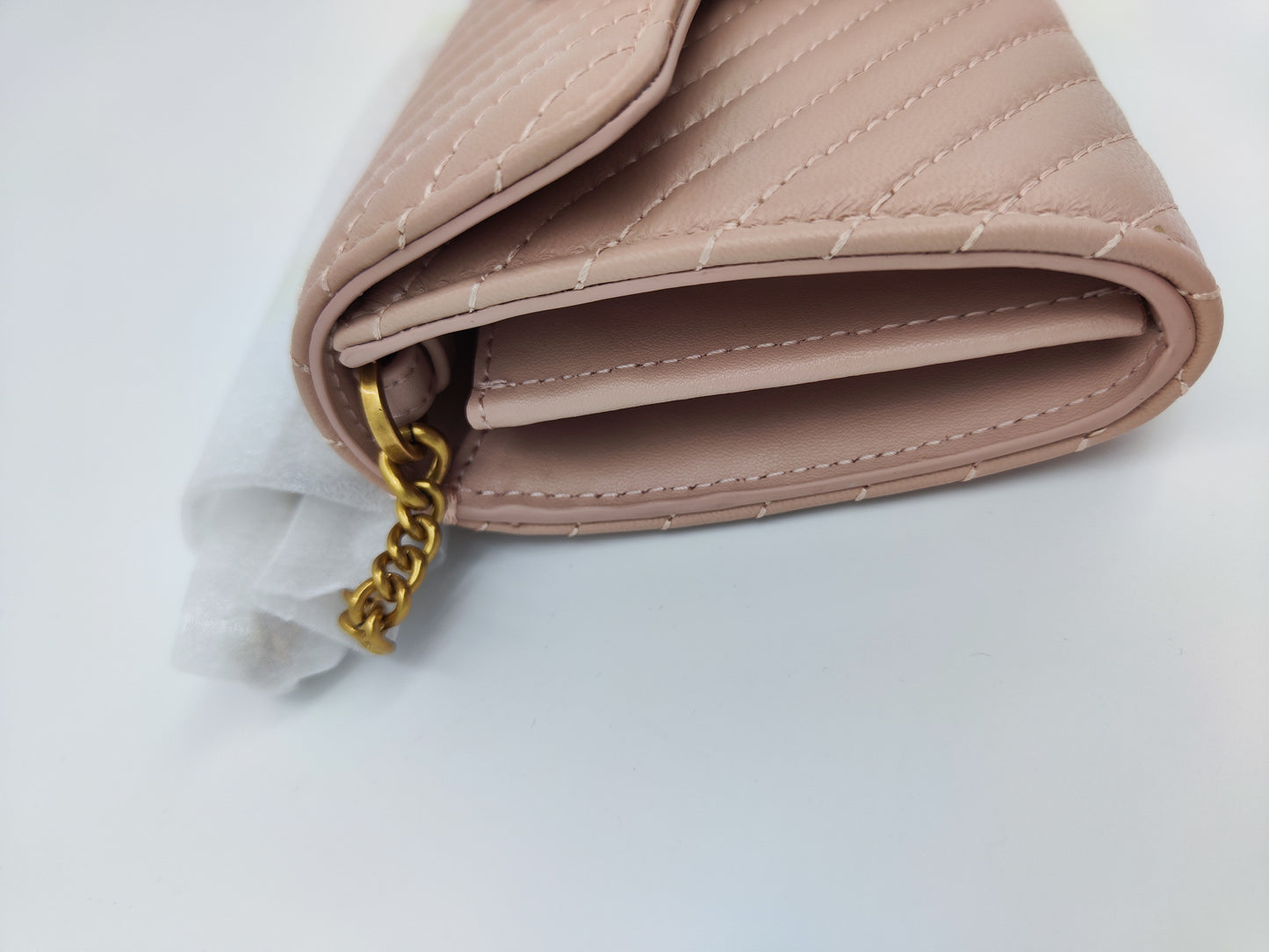 Pinko wallet chain cipria
