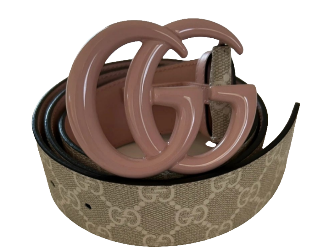 Cintura GG rosa Monogram