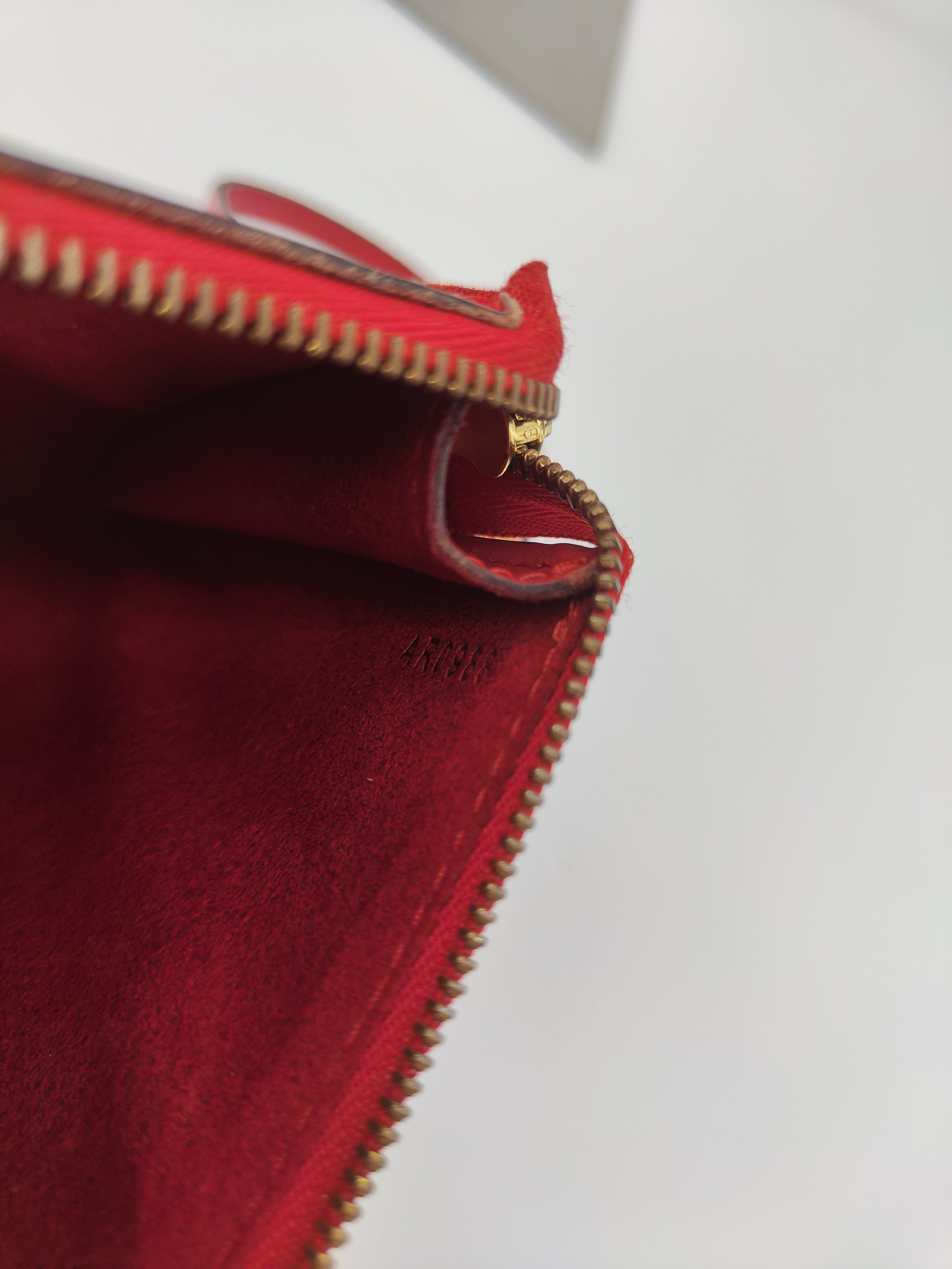 Pochette accessoires rossa