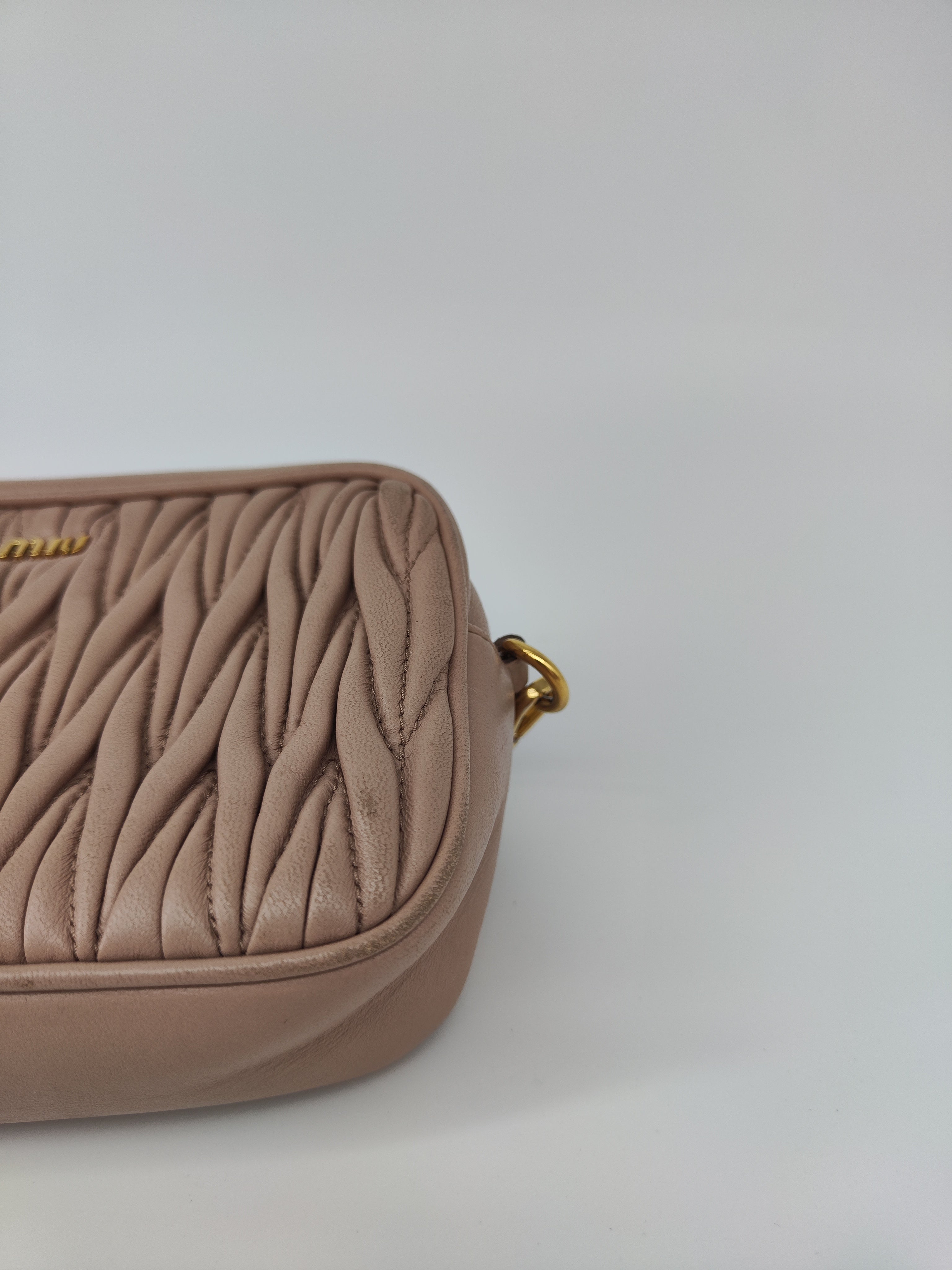 Miu Miu beige tracolla