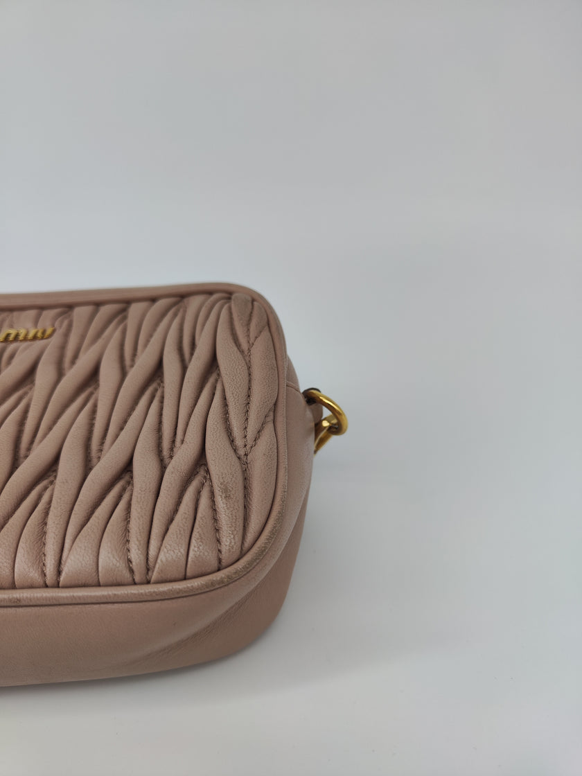 Miu Miu beige tracolla
