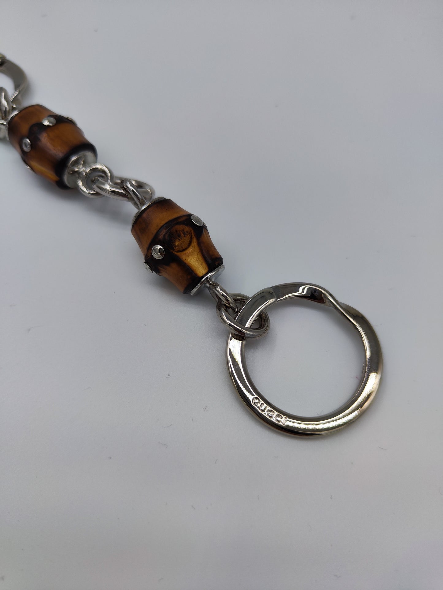 Portachiavi GG bambù