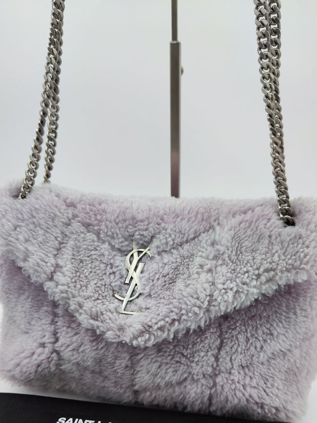 Saint Laurent Puffer shearling