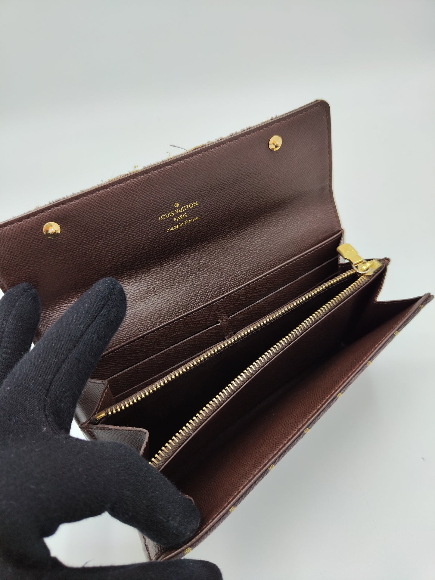 Portafoglio LV Tessuto