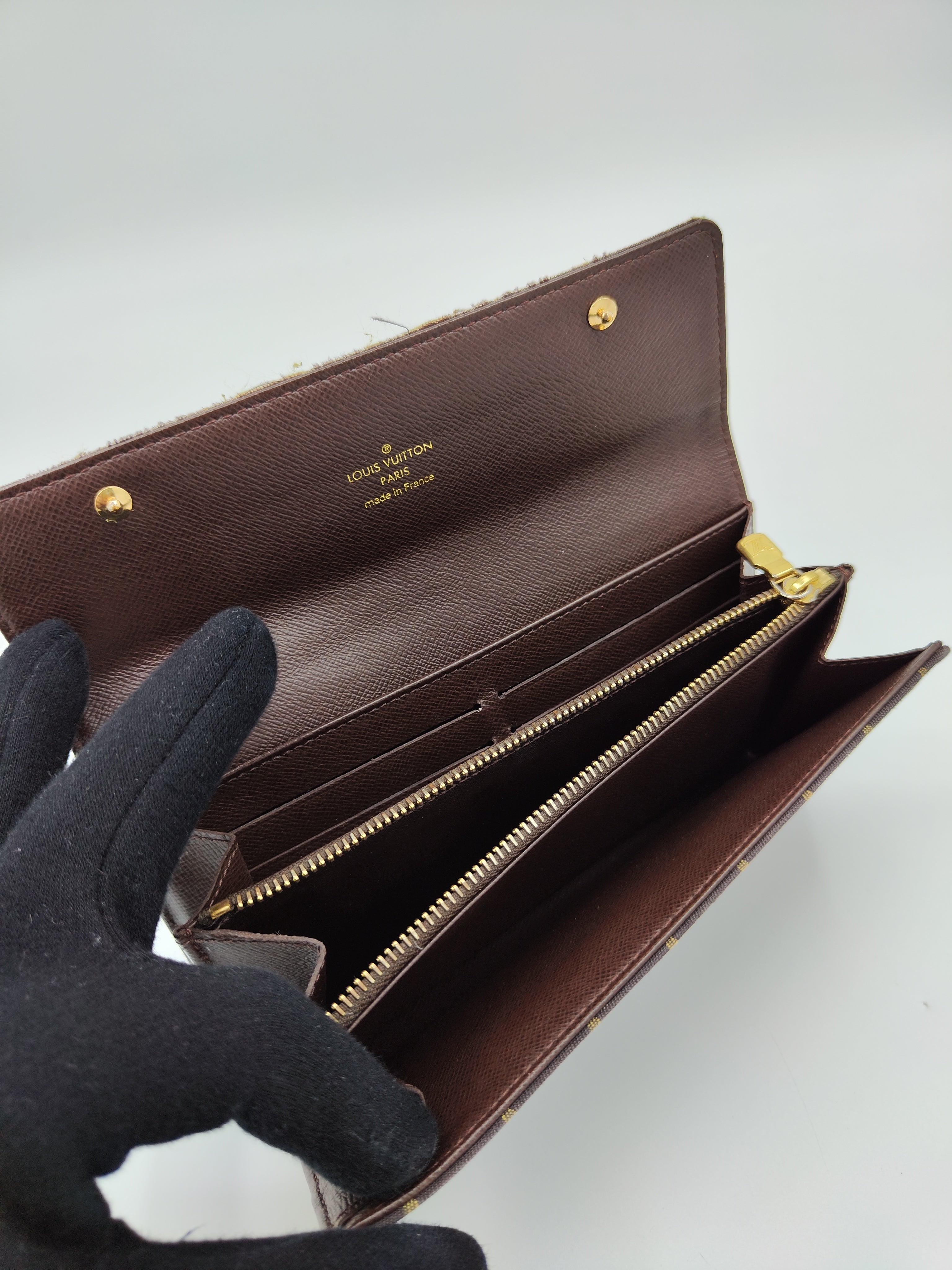 Portafoglio LV Tessuto