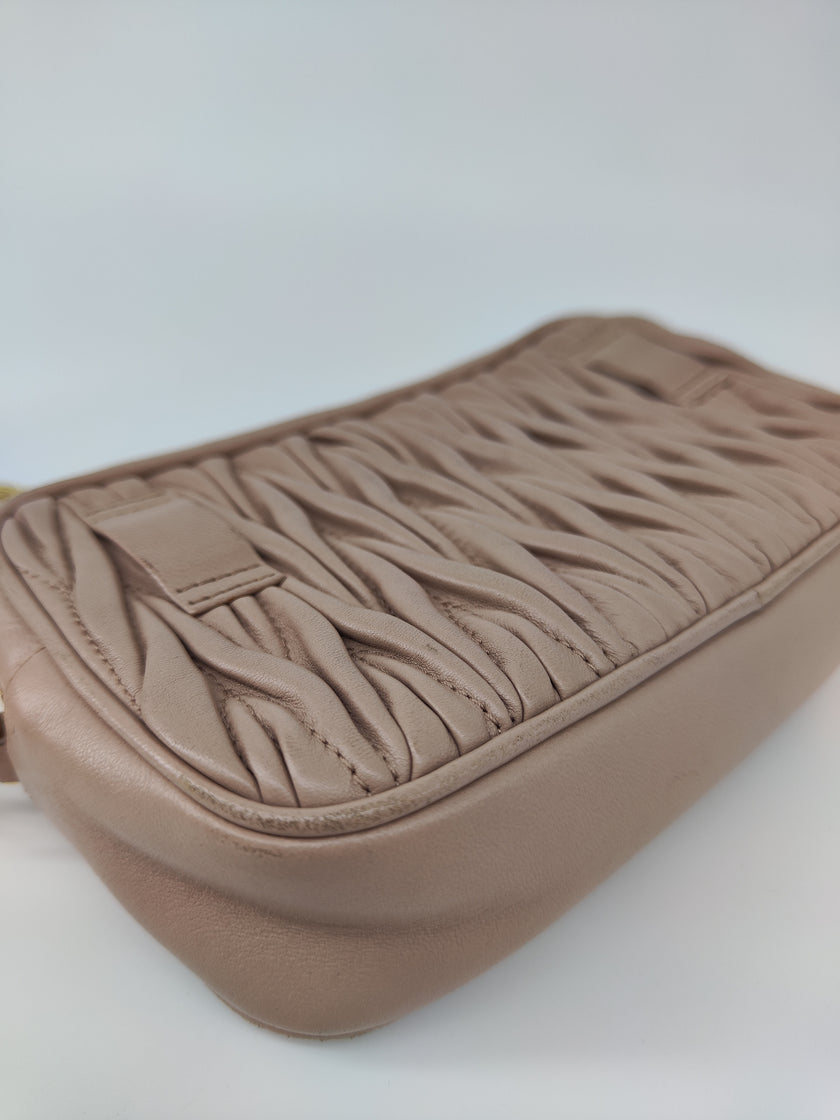 Miu Miu beige tracolla