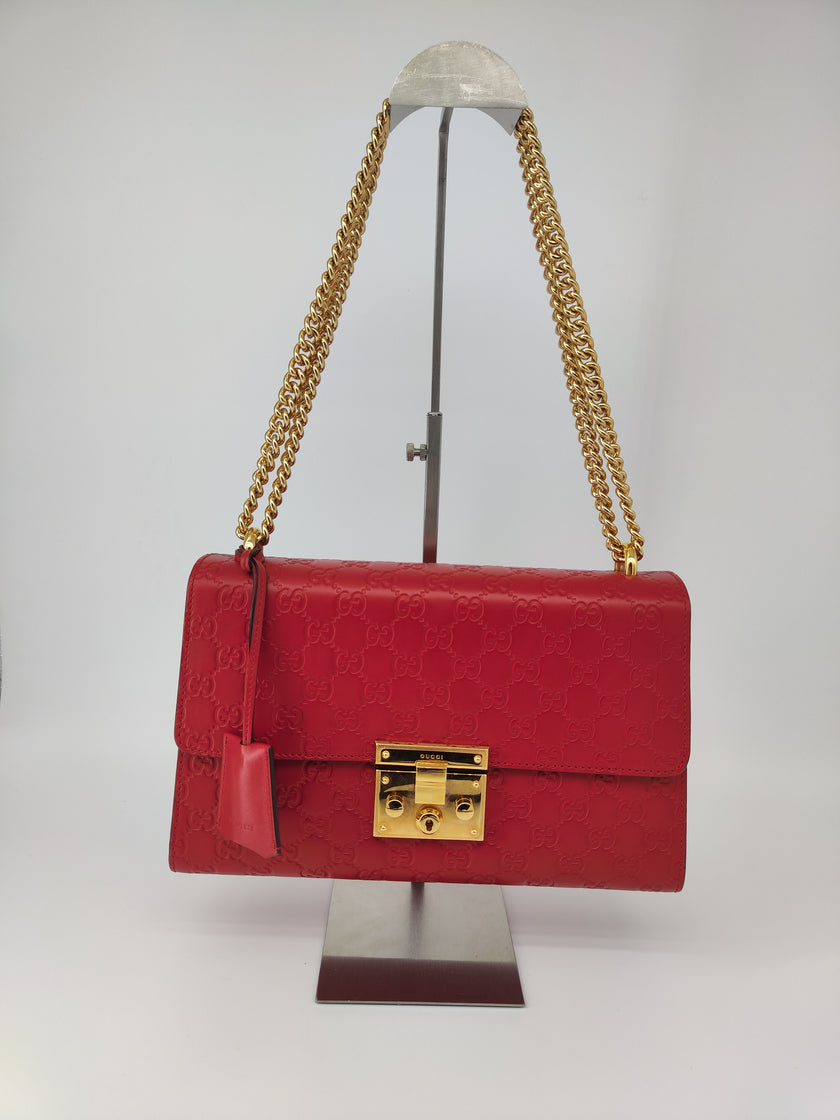 Gucci Padlock rossa