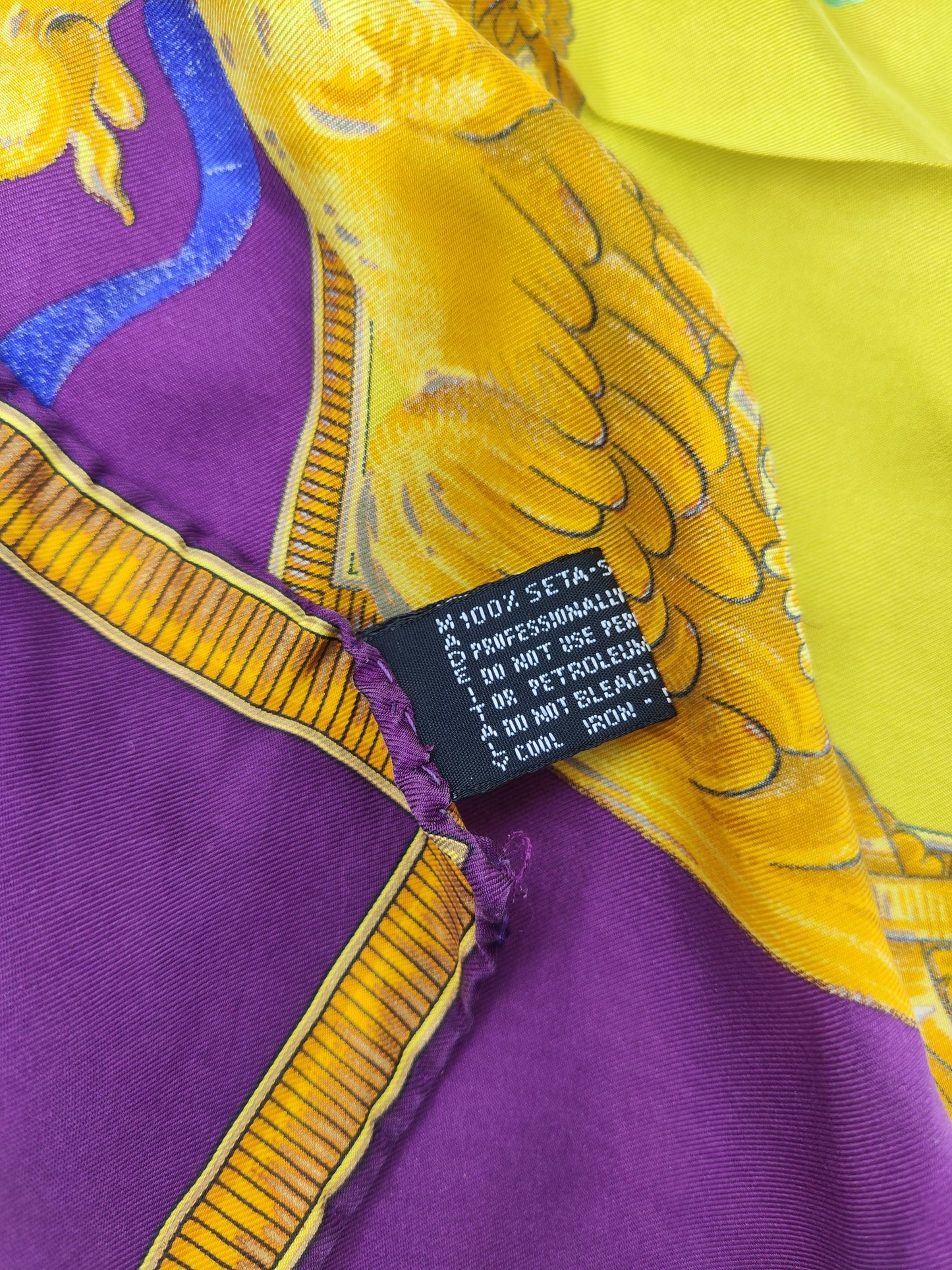 Foulard Versace Atelier viola