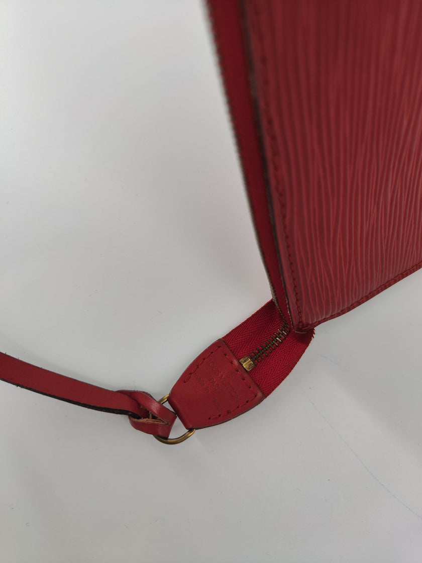 Pochette accessoires rossa