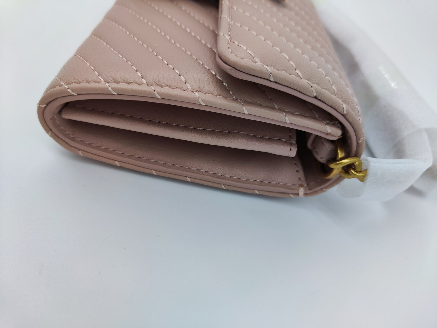Pinko wallet chain cipria