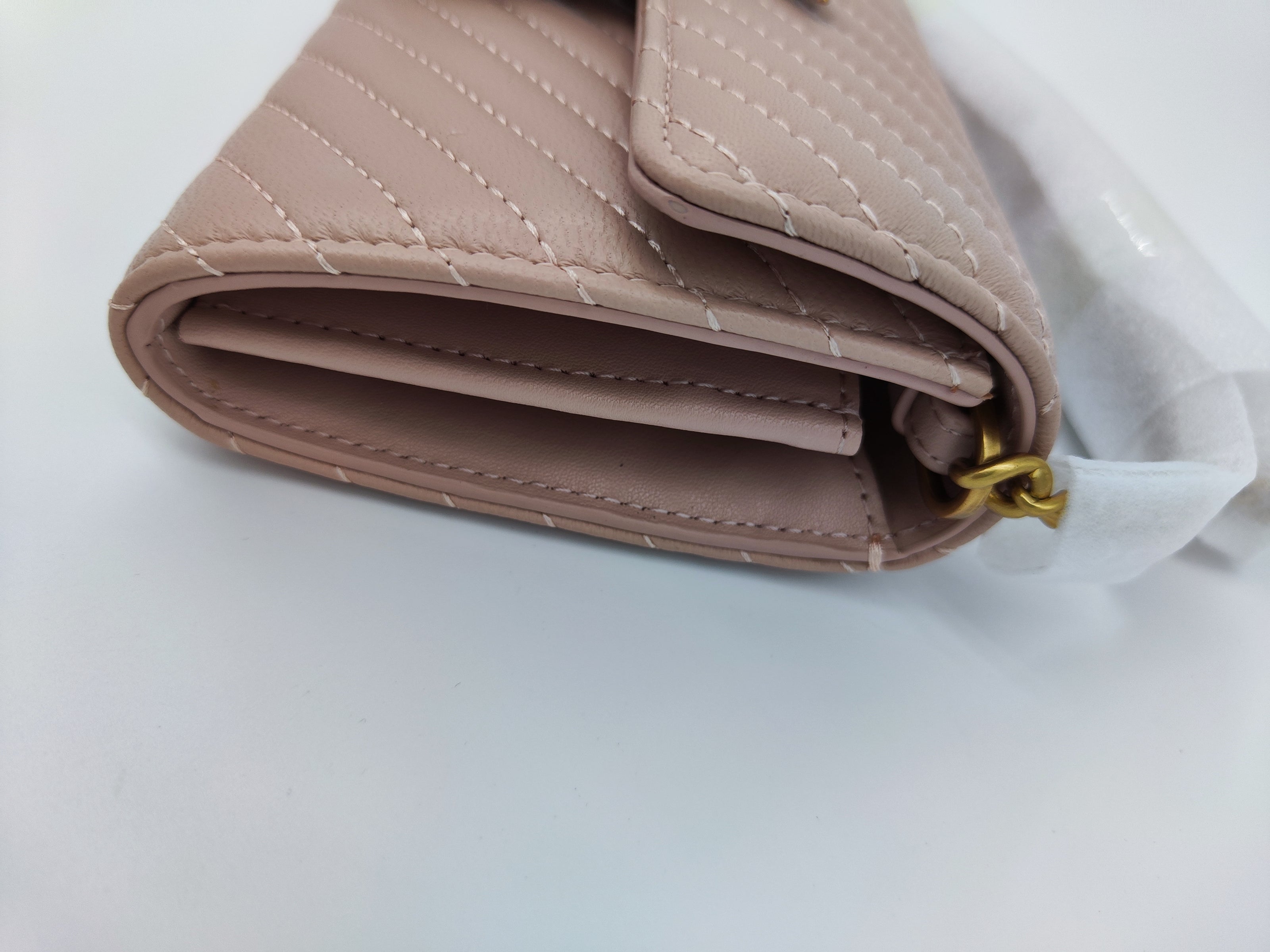 Pinko wallet chain cipria