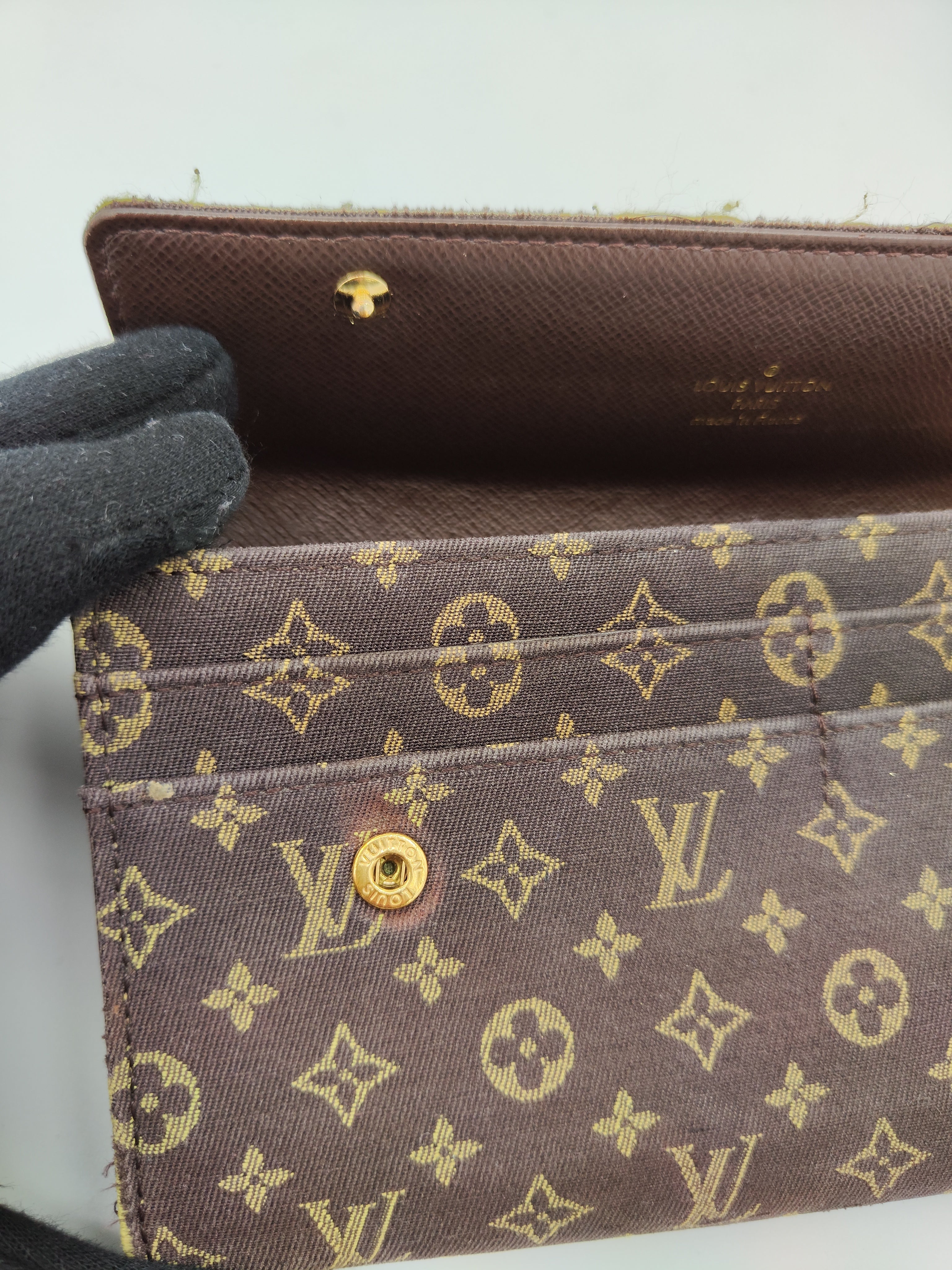 Portafoglio LV Tessuto