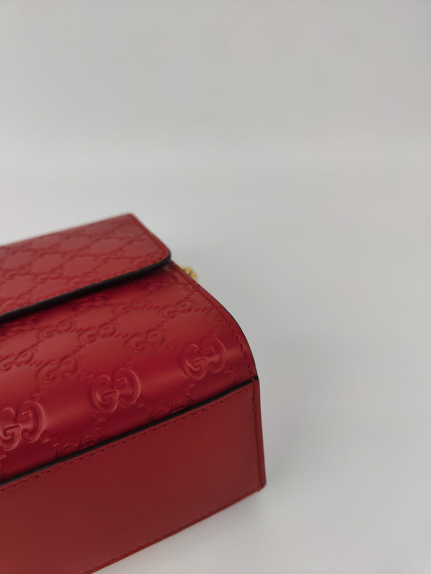 Gucci Padlock rossa