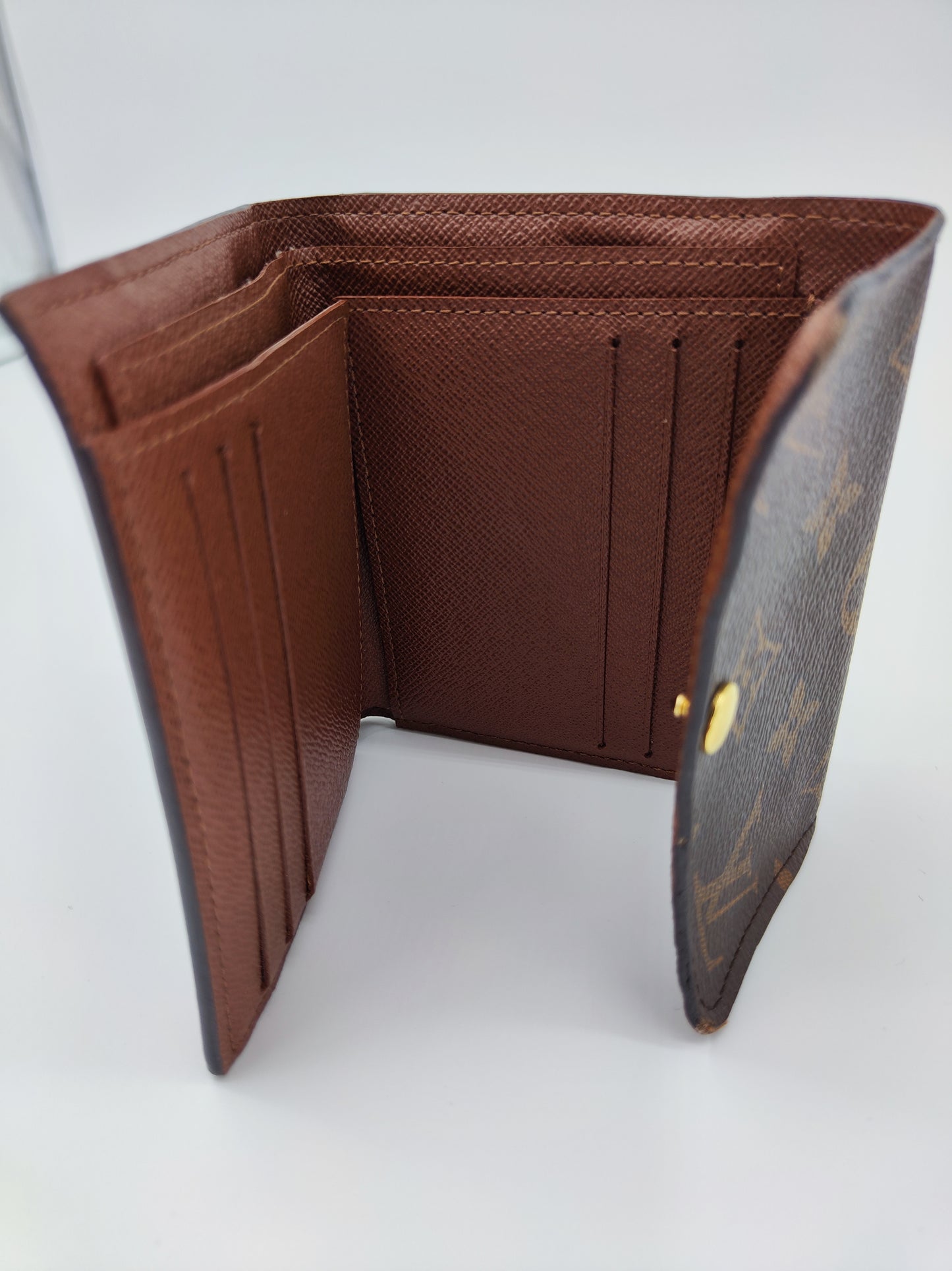 Portafoglio compatto monogram