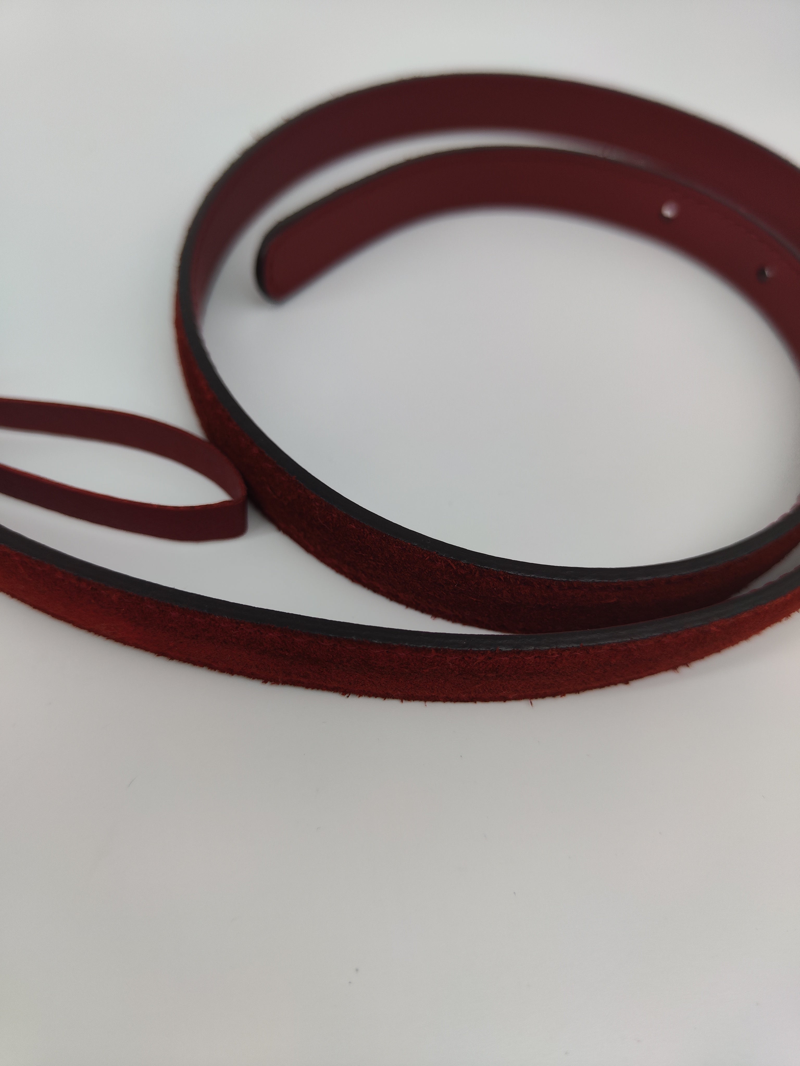 Cintura Blondie rossa thin