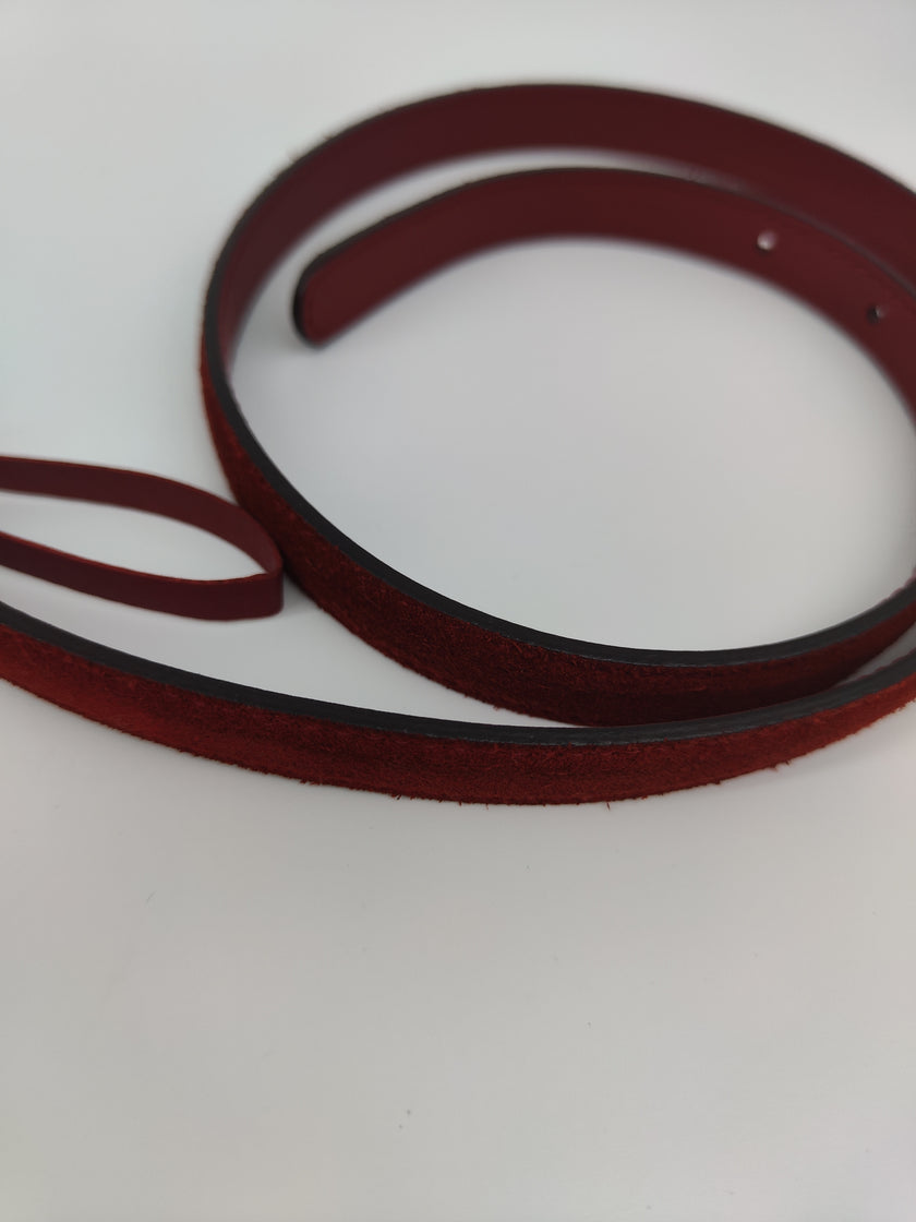 Cintura Blondie rossa thin