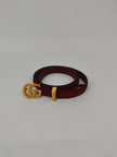 Cintura Blondie rossa thin
