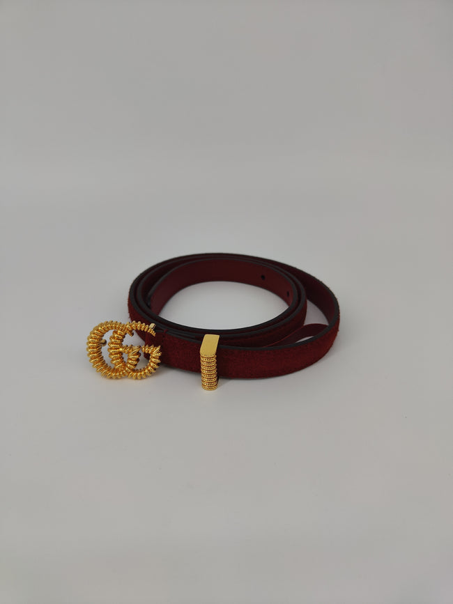 Cintura Blondie rossa thin