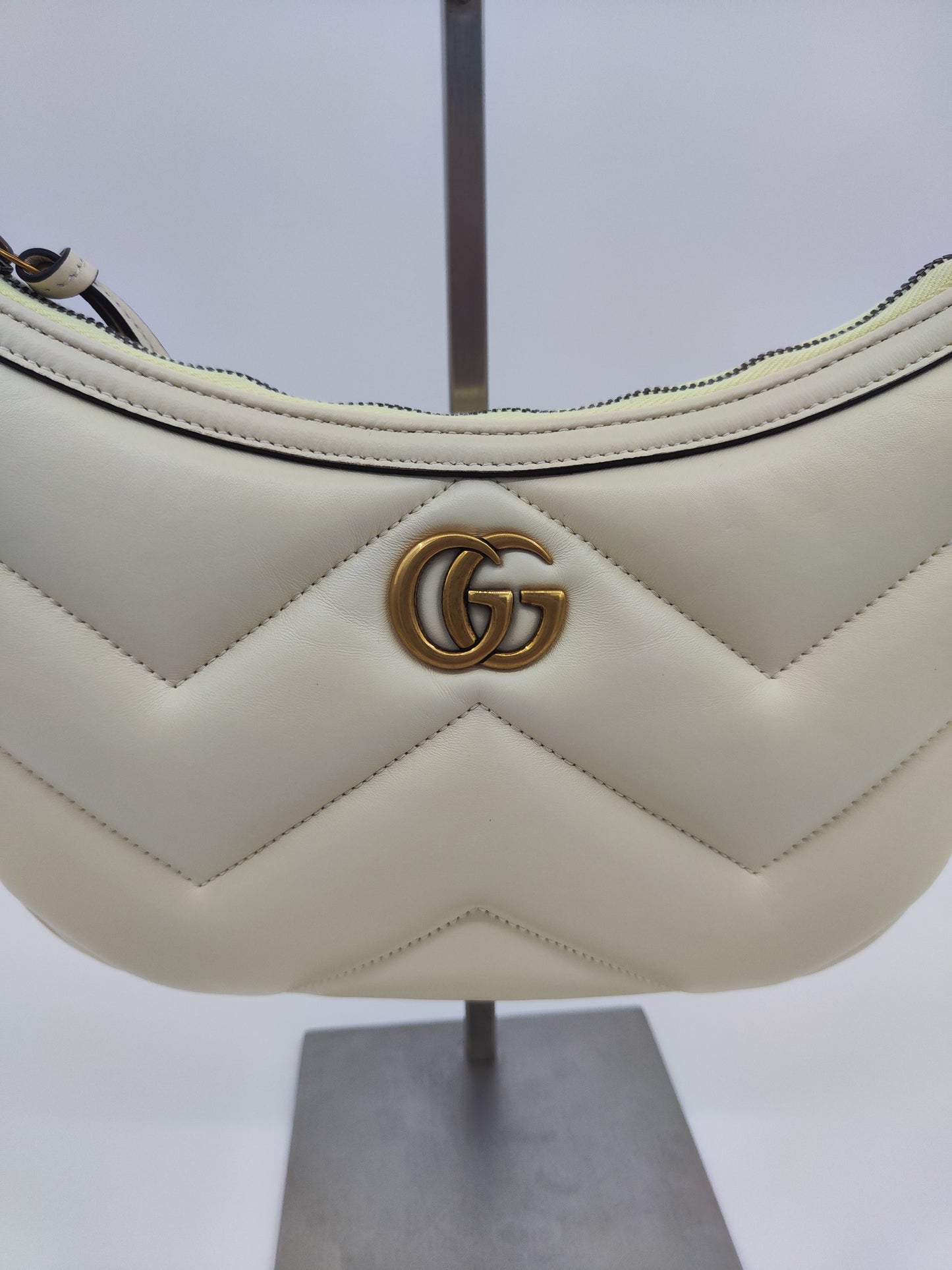 Gucci a spalla marmont, bianca