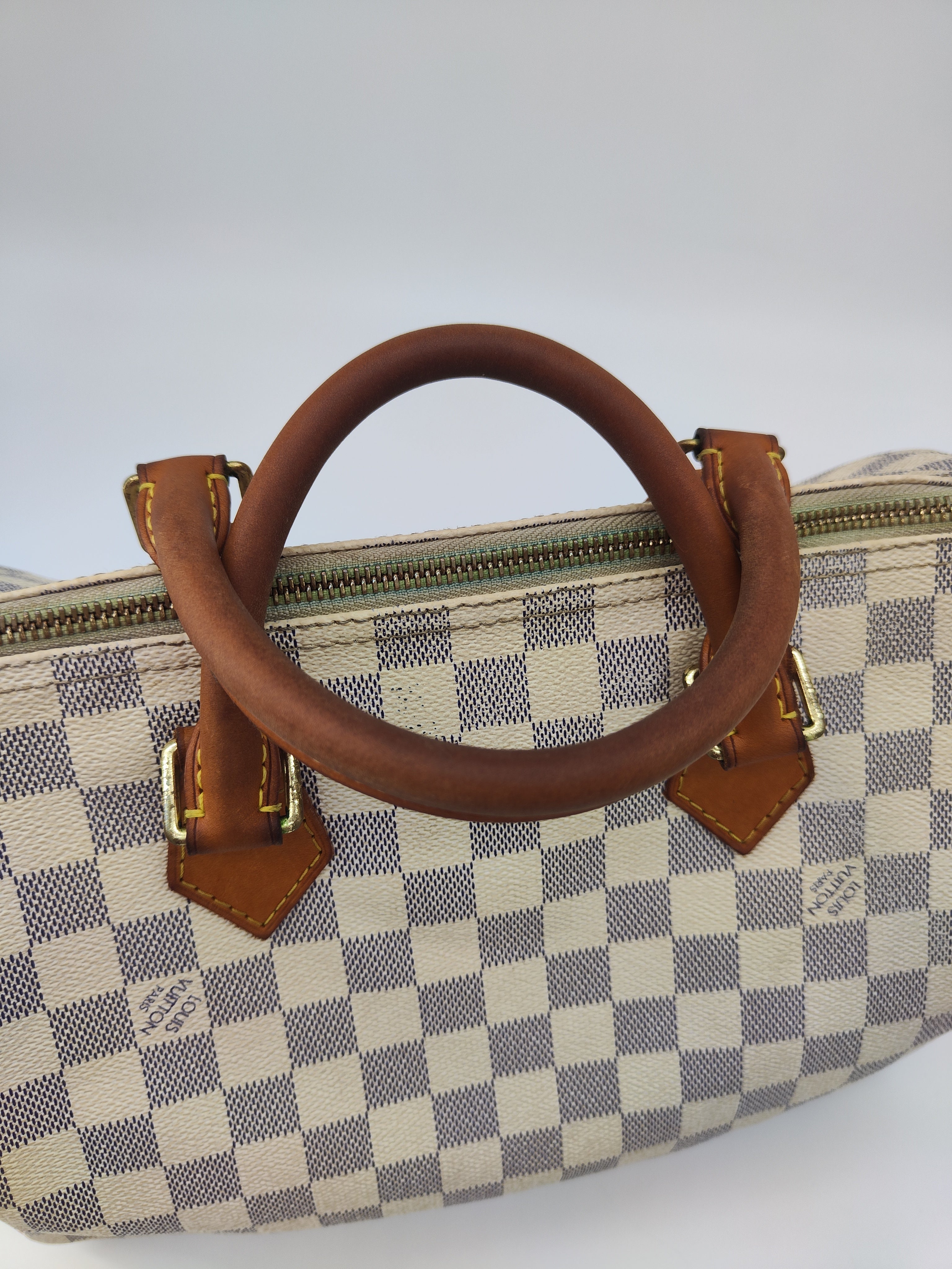 Speedy 30 damier d'azur