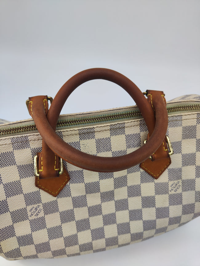 Speedy 30 damier d'azur