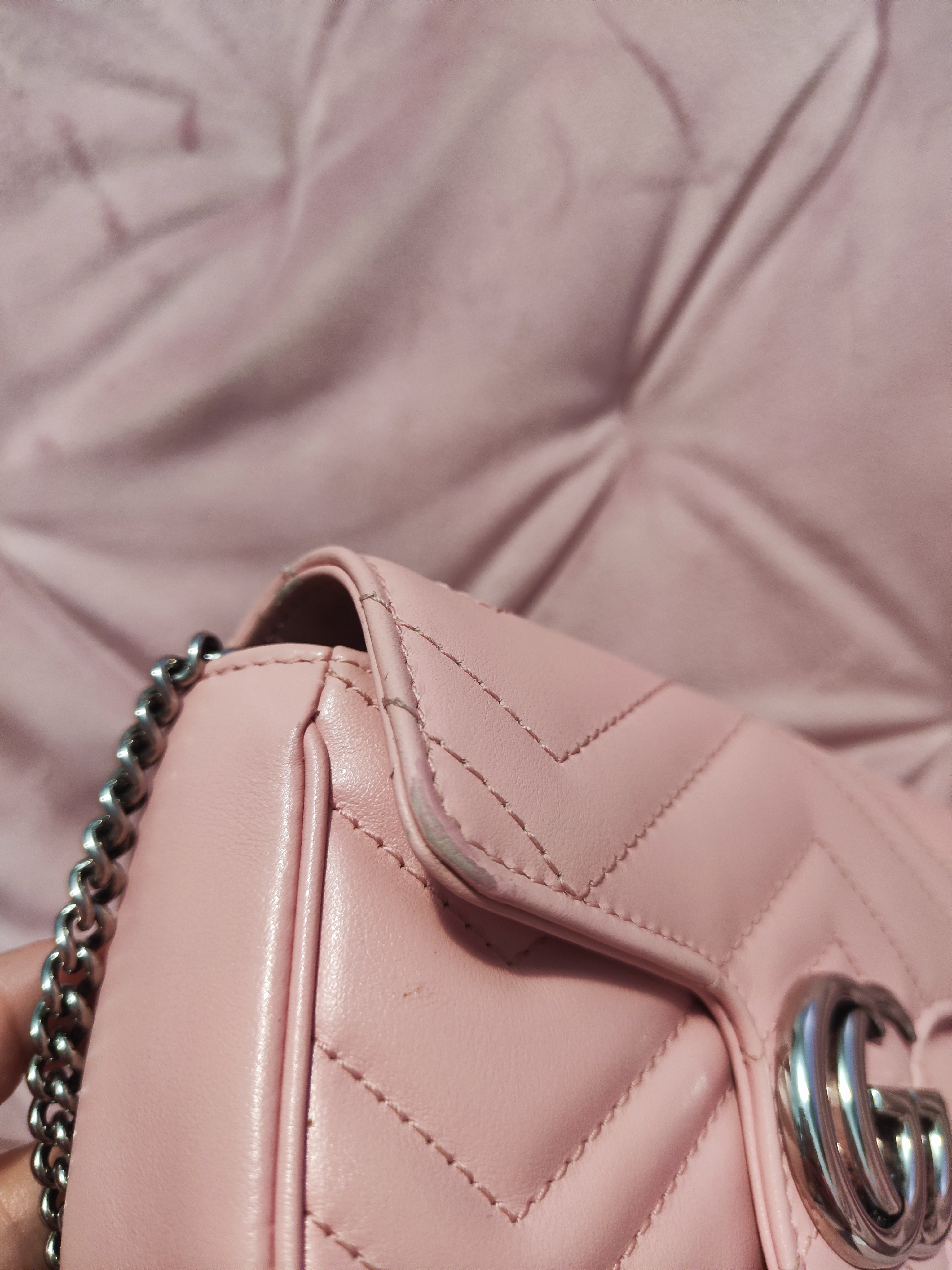 Gucci Marmont rosa