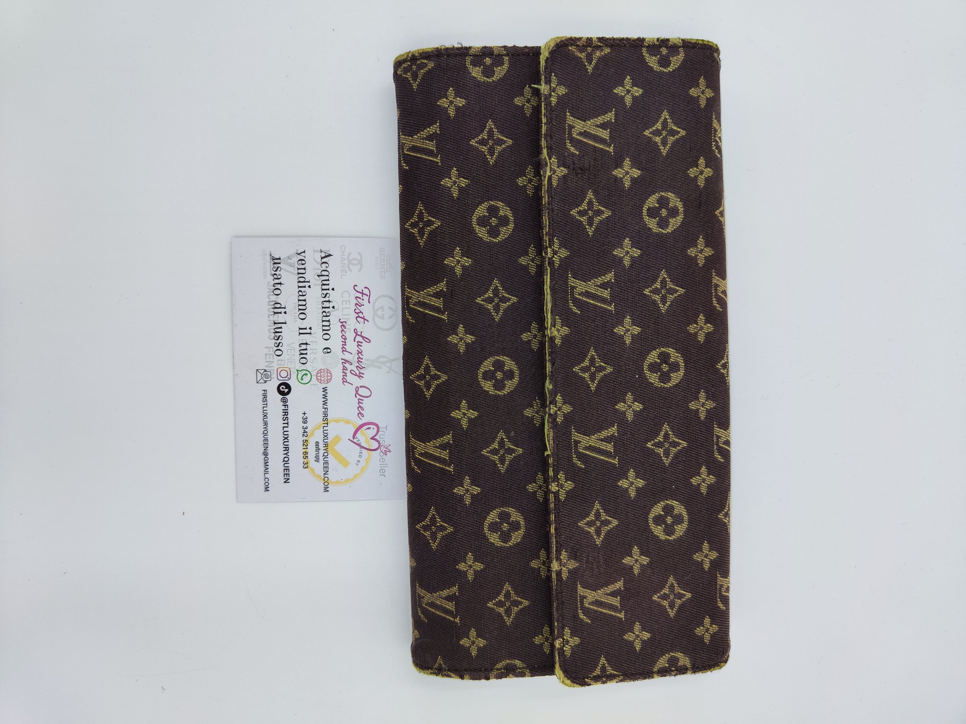 Portafoglio LV Tessuto