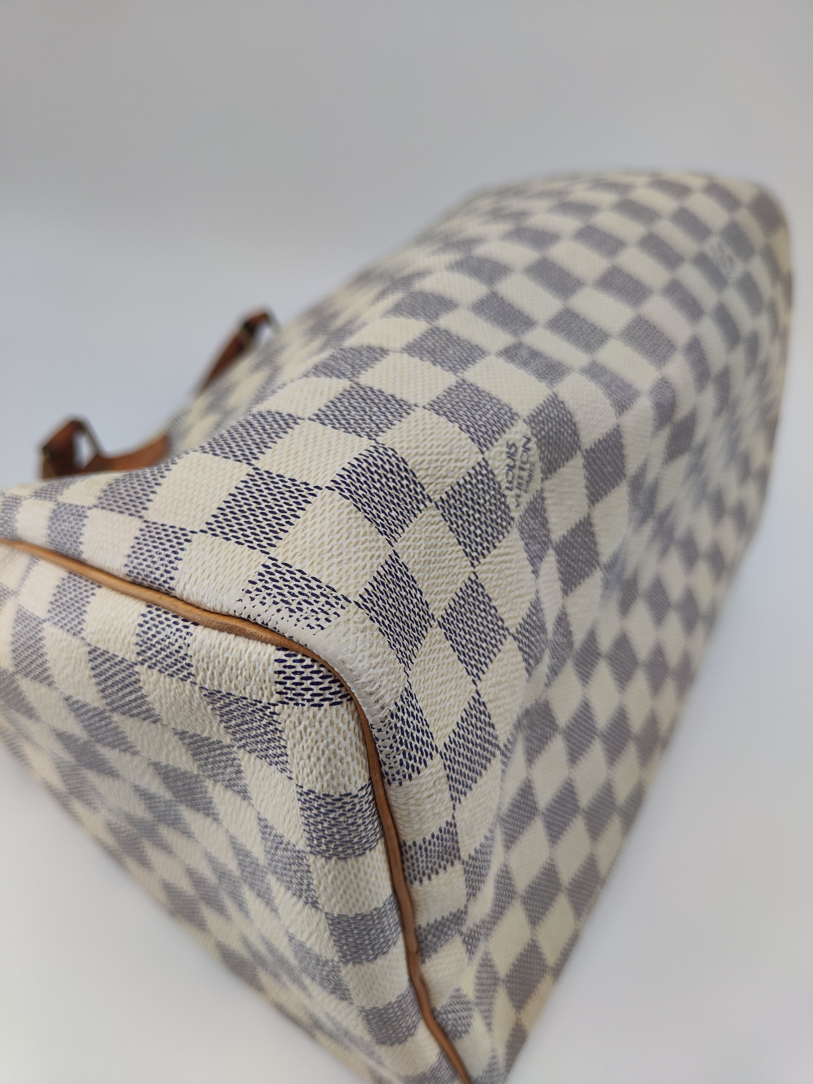 Speedy 30 damier d'azur