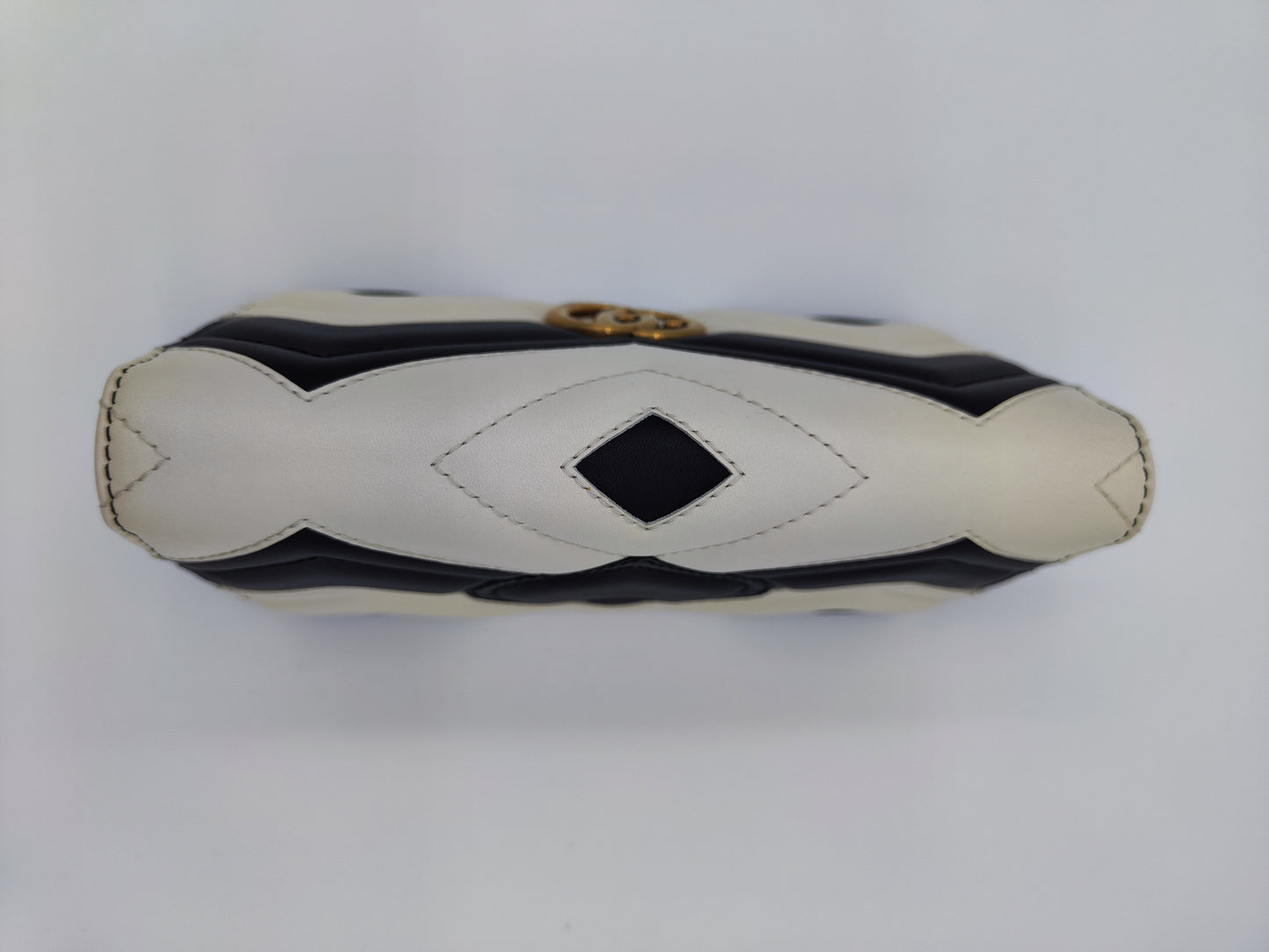 Portafoglio GG nero e bianco