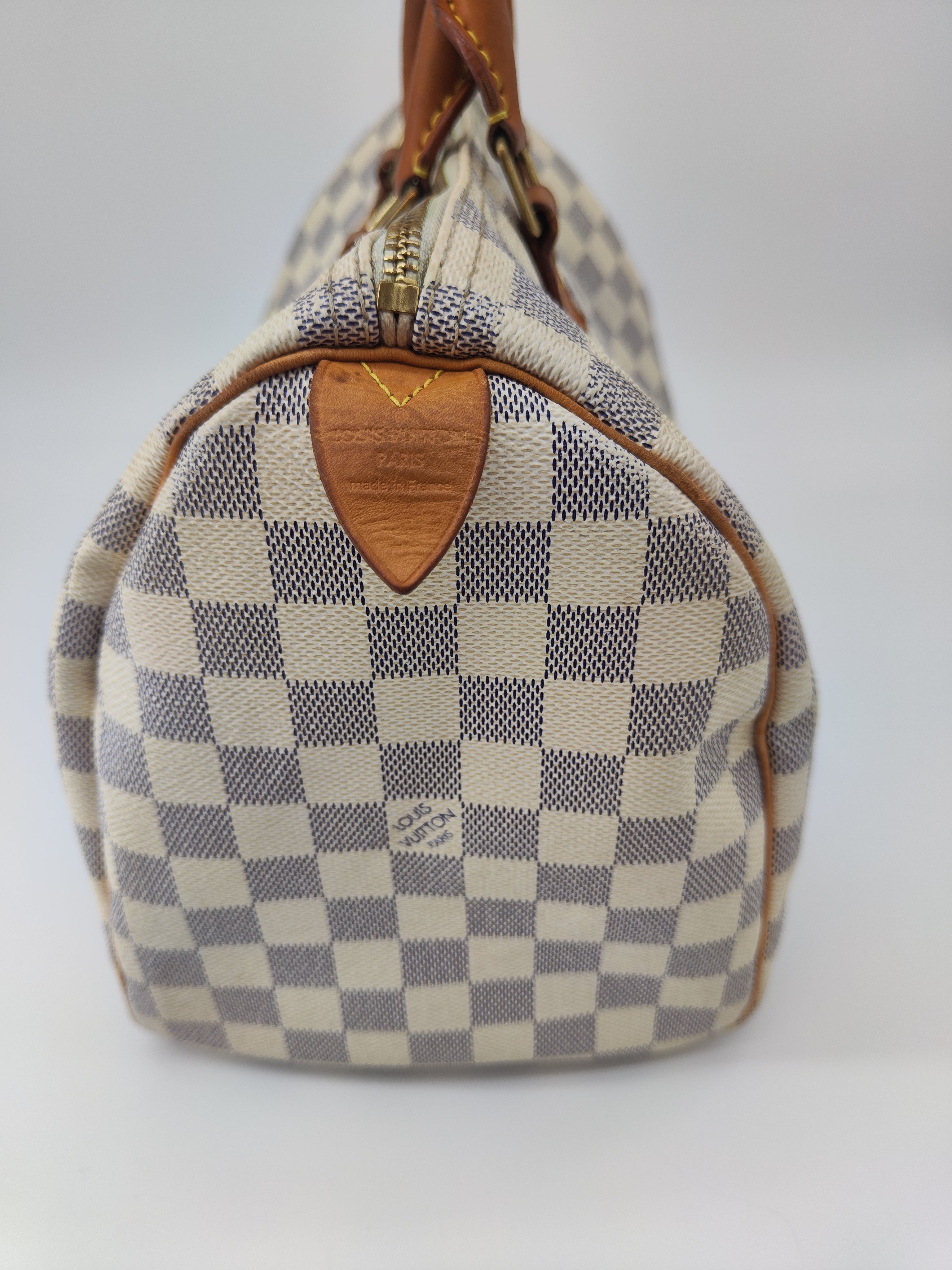 Speedy 30 damier d'azur