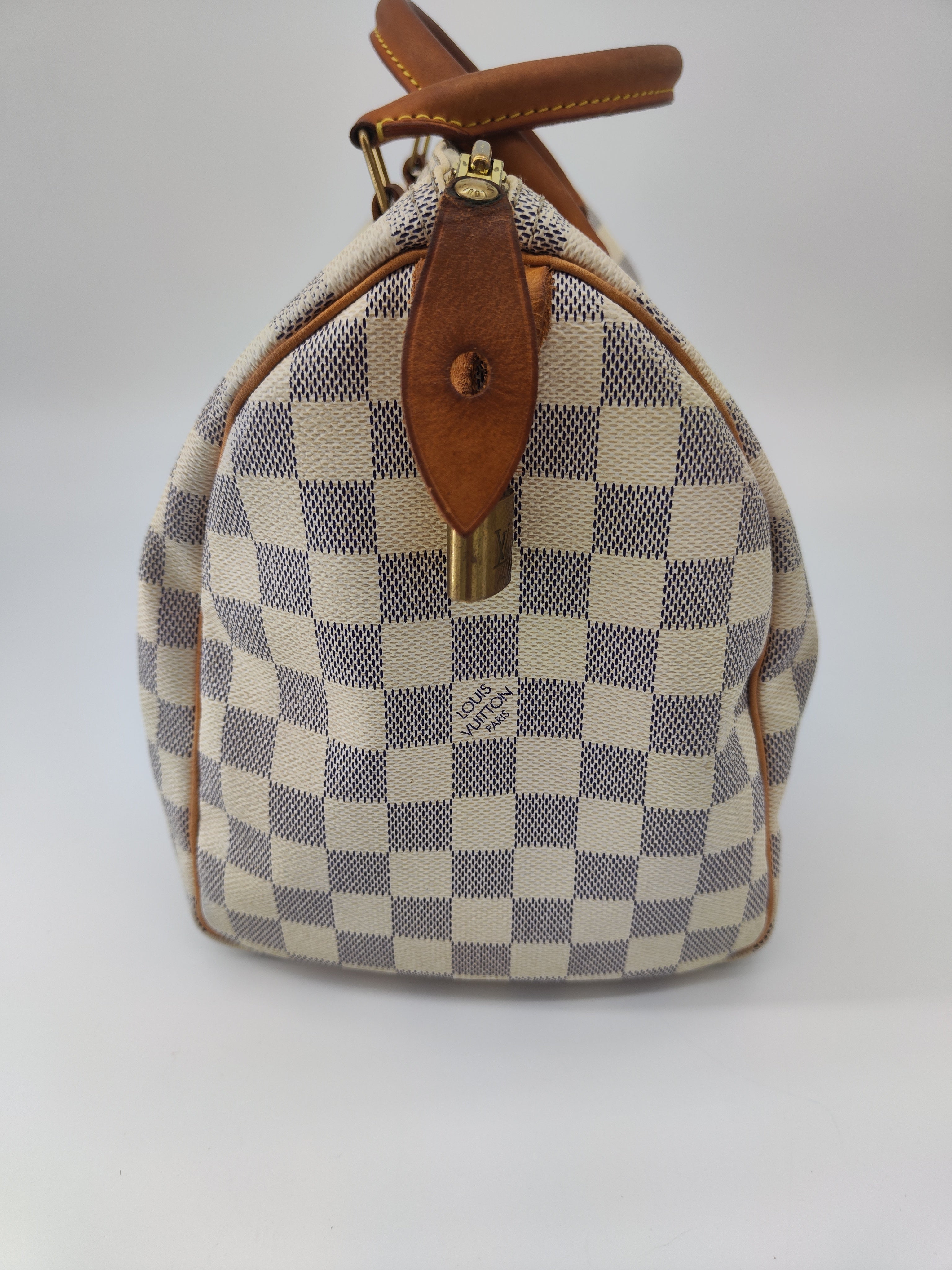 Speedy 30 damier d'azur