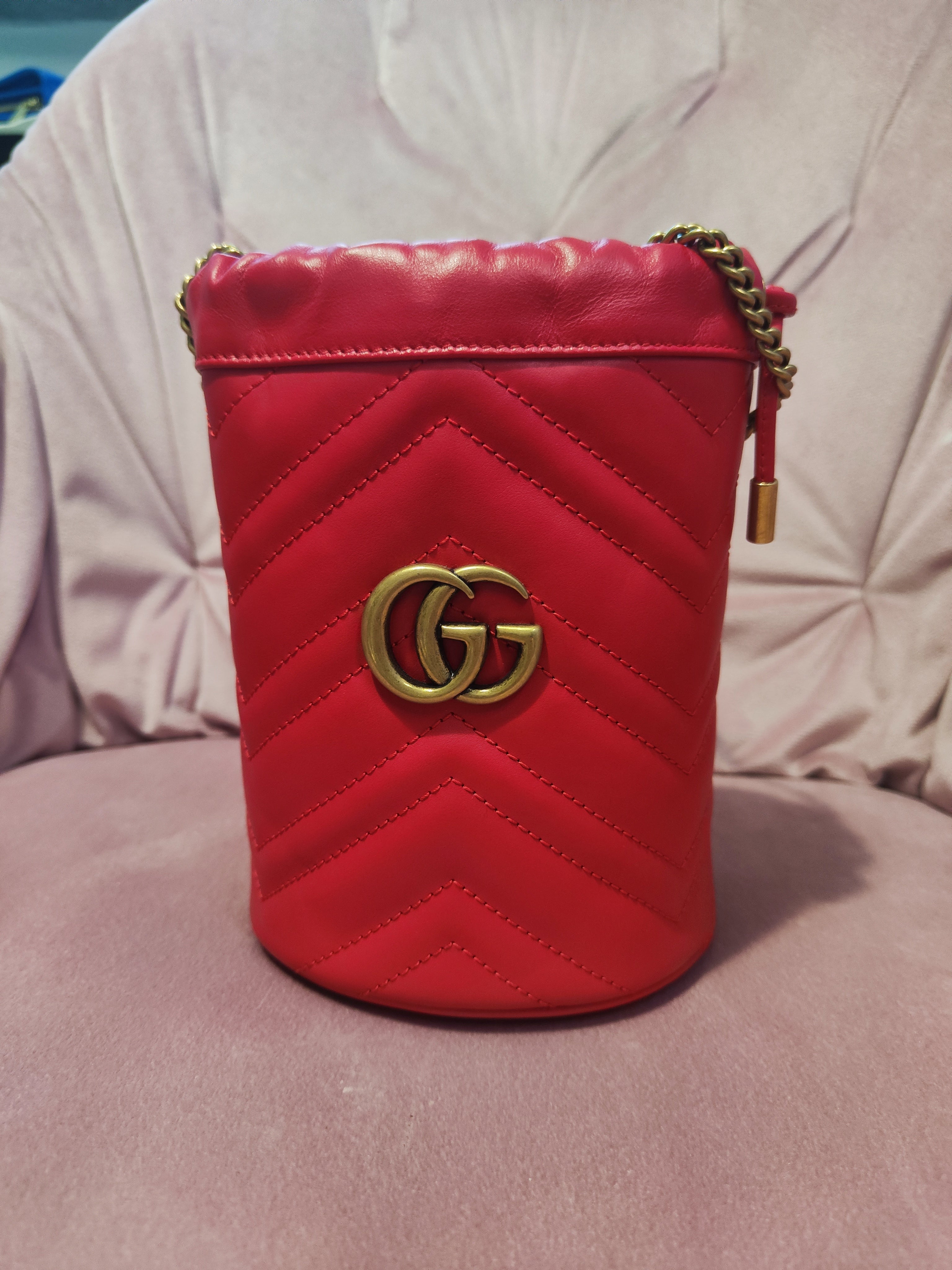 Secchiello Gucci rosso
