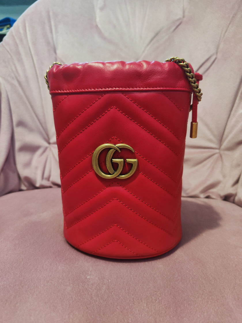 Secchiello Gucci rosso