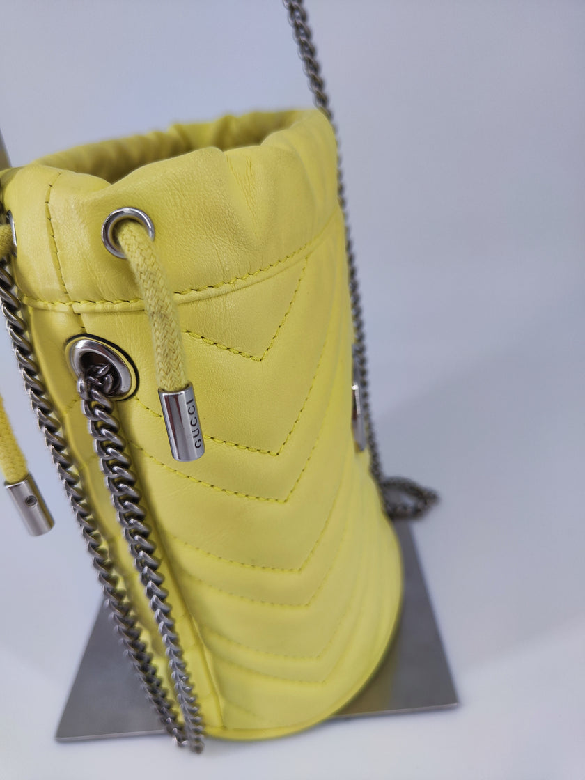 Secchiello Gucci giallo