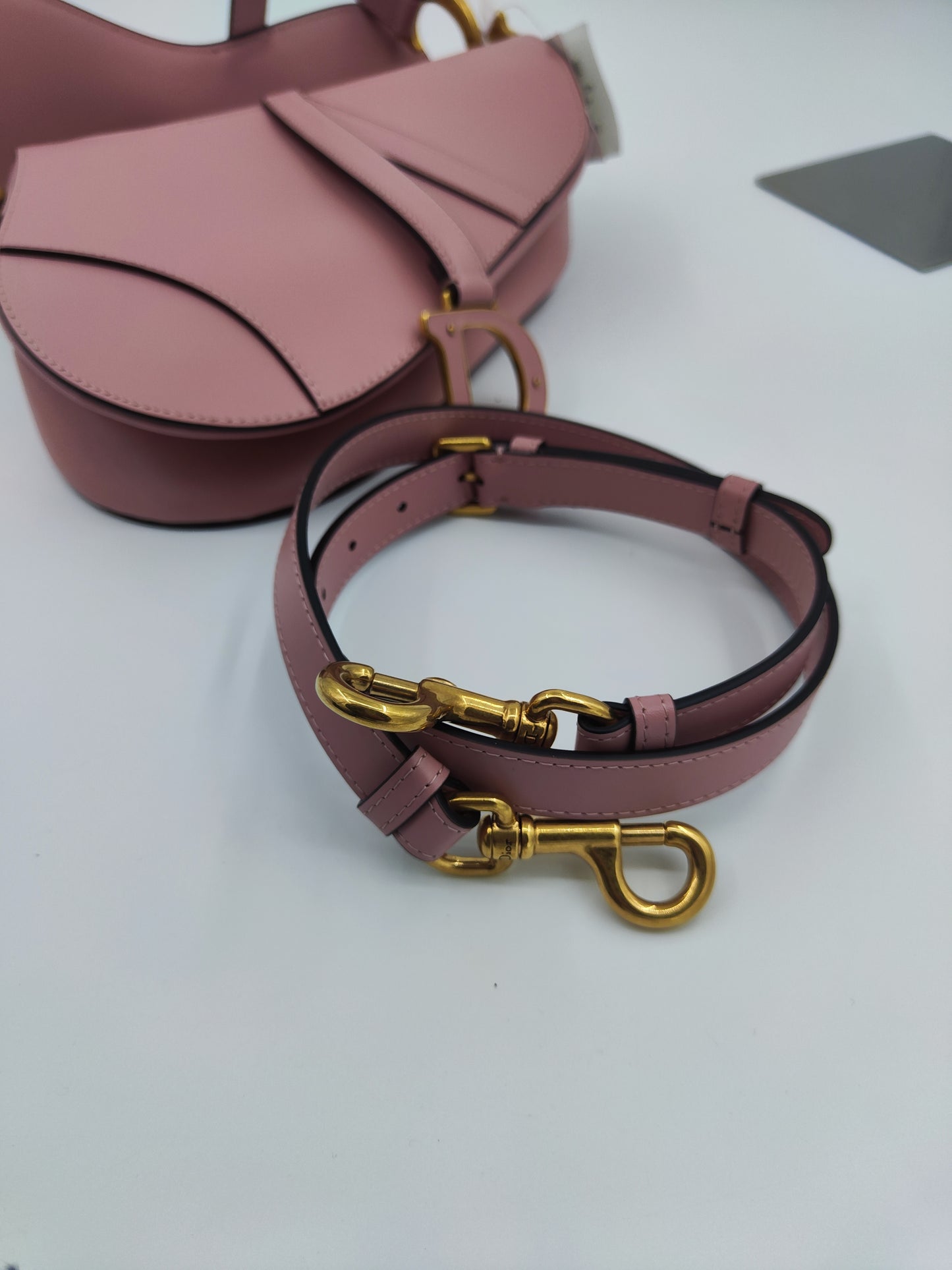 Saddle Dior rosa
