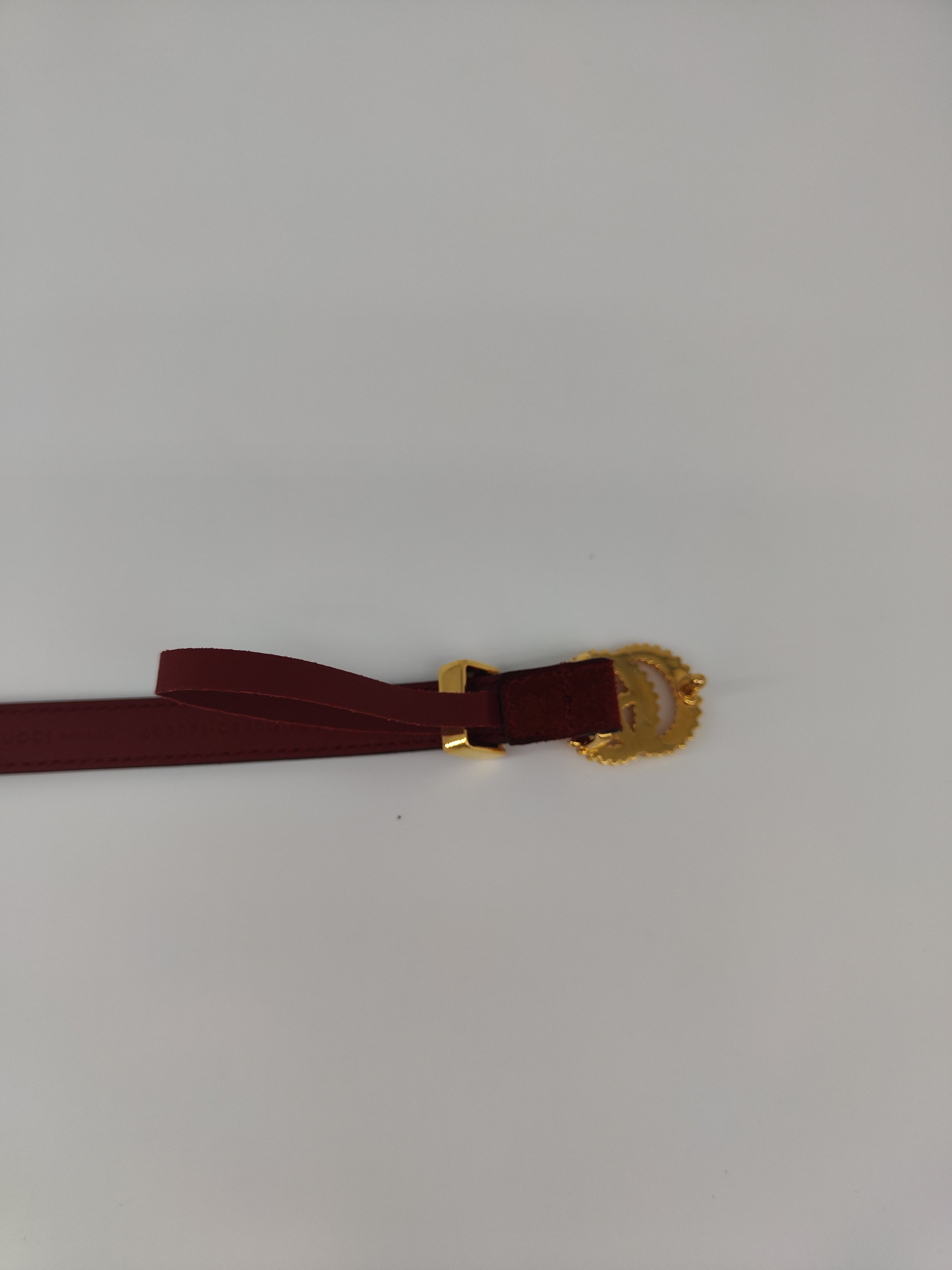 Cintura Blondie rossa thin