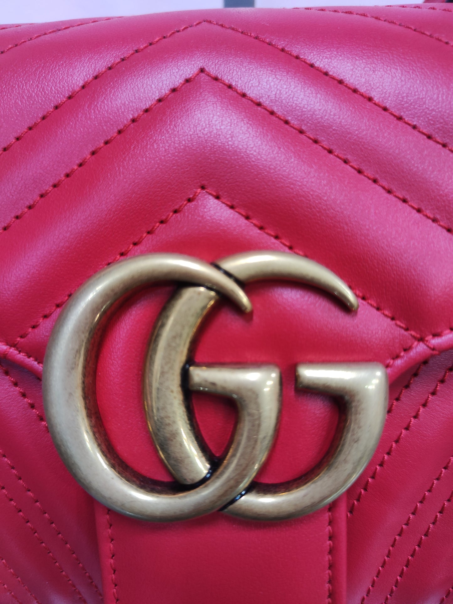 Gucci Marmont red