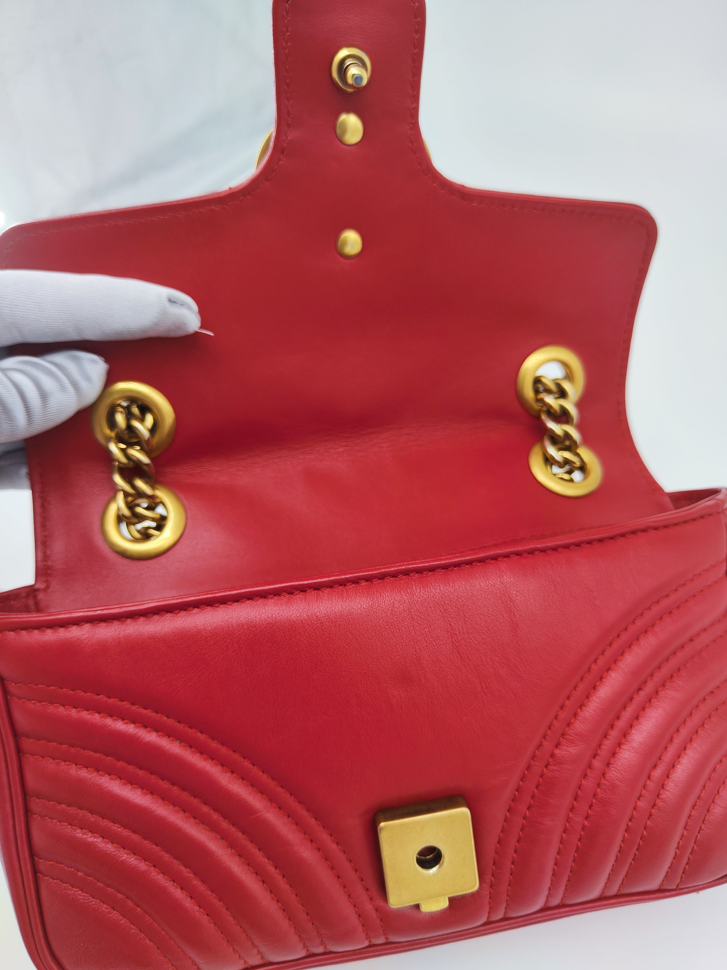 Gucci Marmont rossa