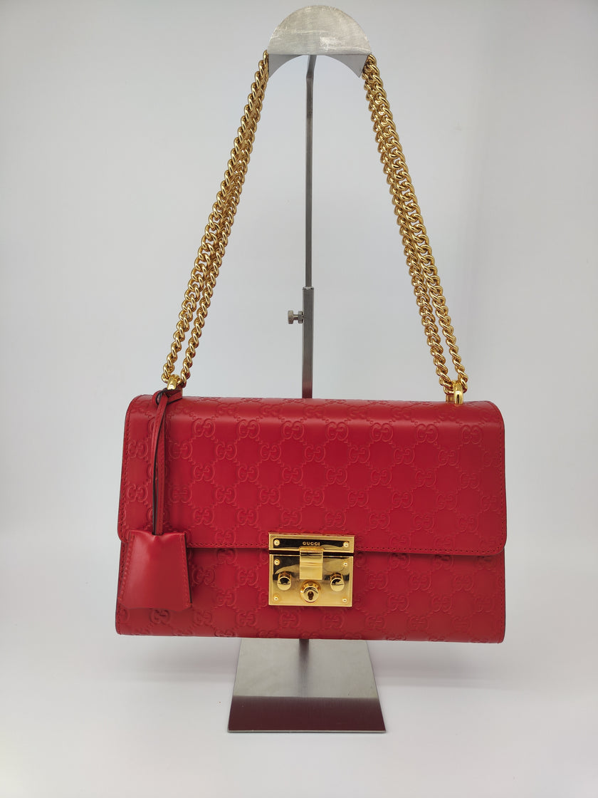 Gucci Padlock rossa