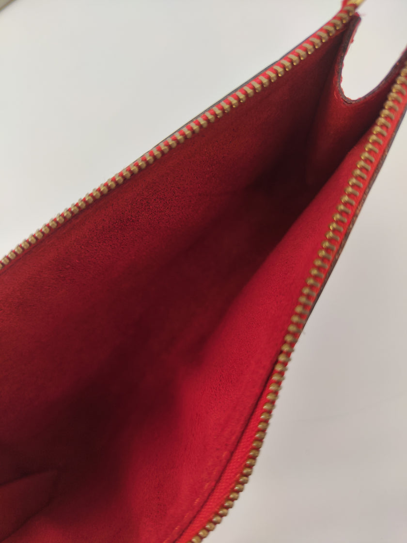 Pochette accessoires rossa