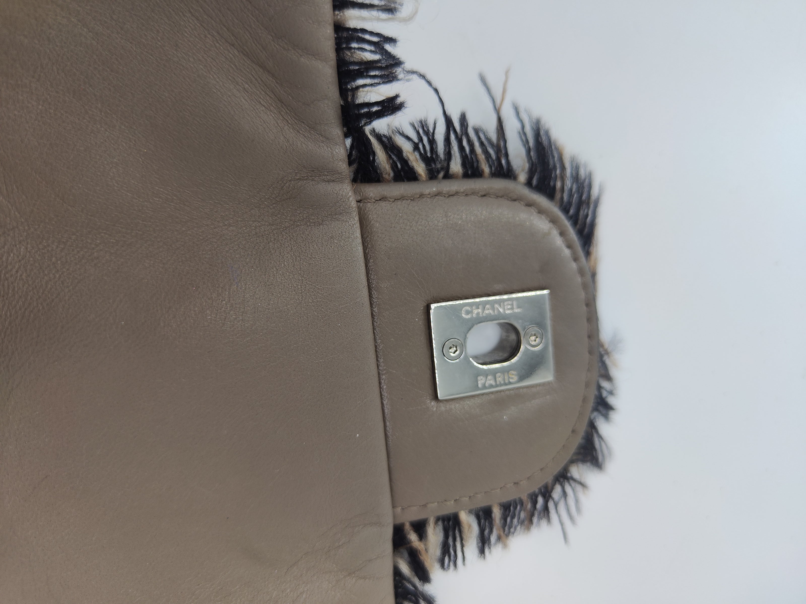 Chanel tweed flap