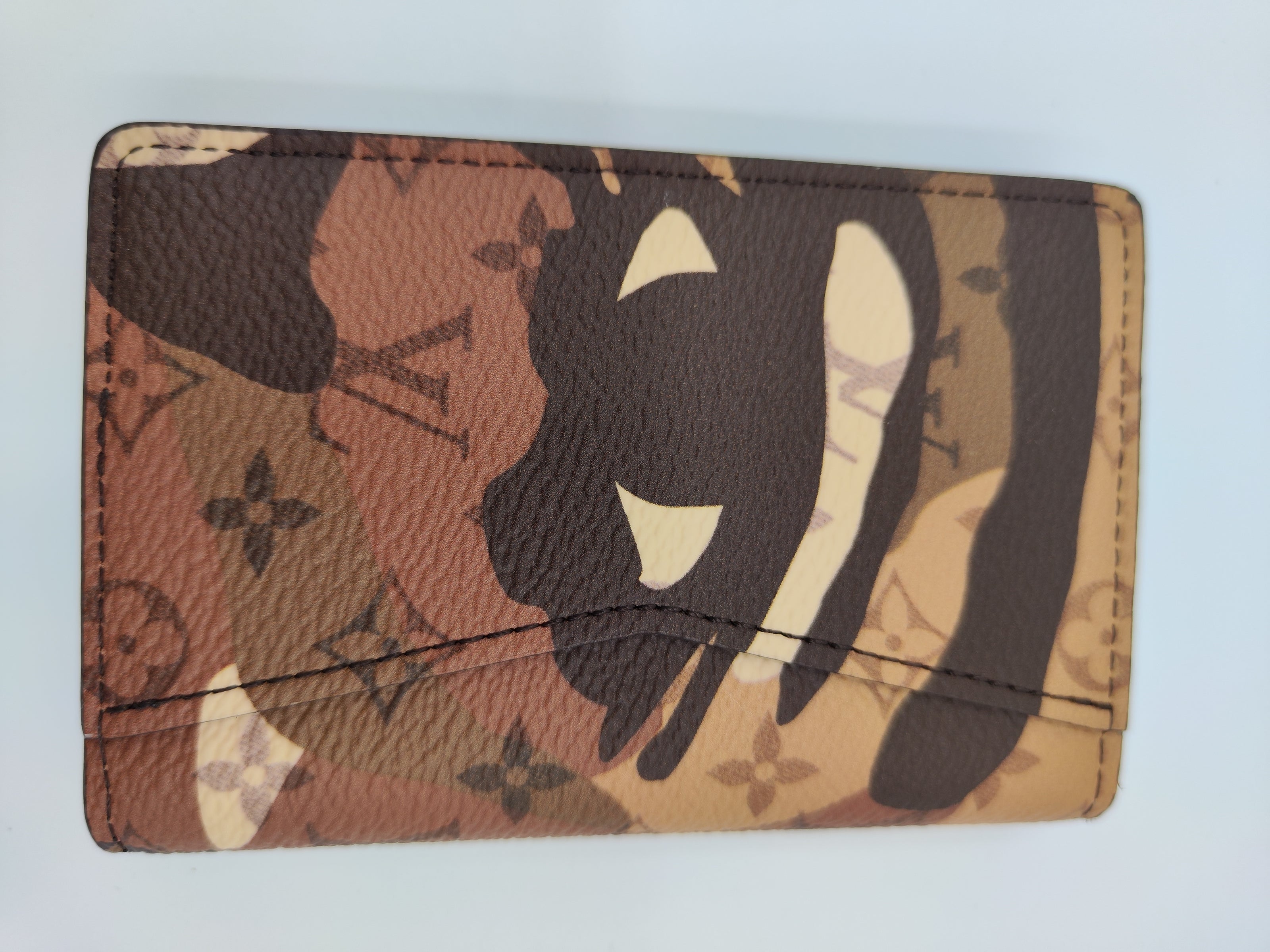 Portacarte LV camouflage