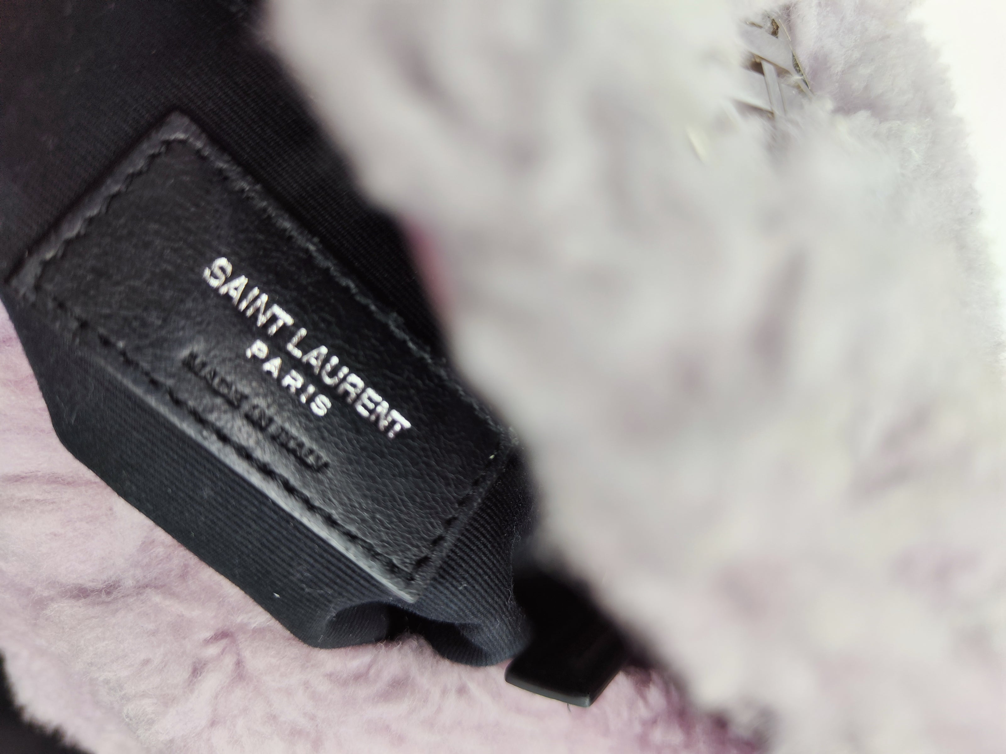 Saint Laurent Puffer shearling