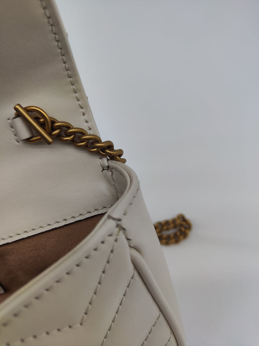 Mini Marmont bianca